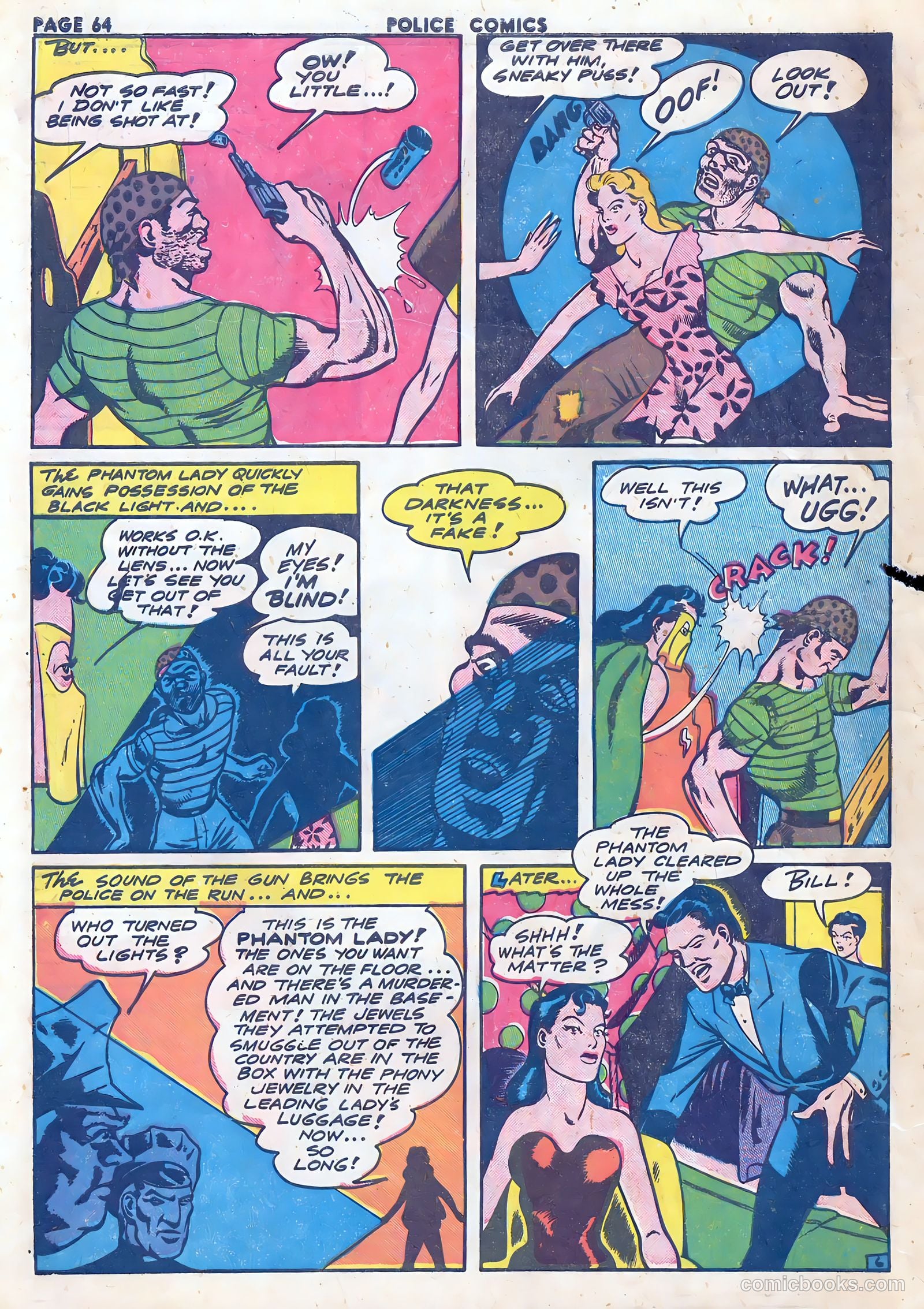 Police Comics #16 — page 65 of 67