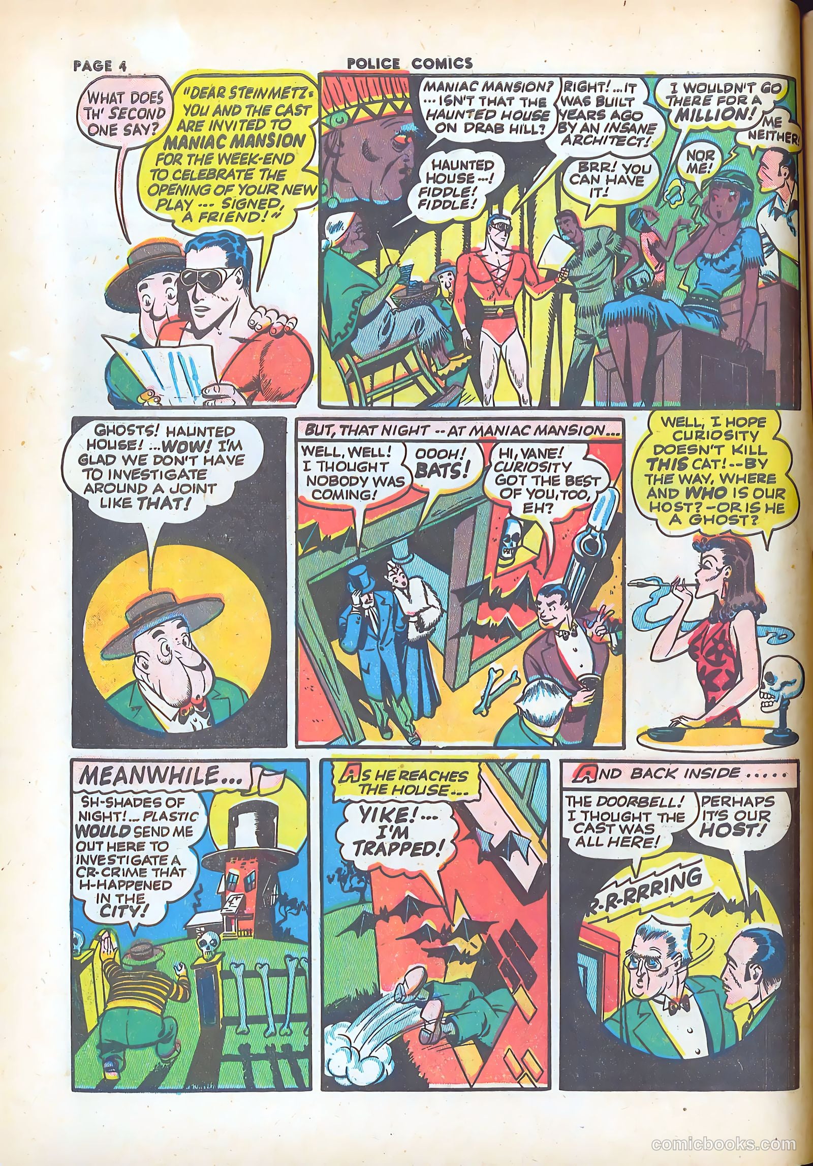 Police Comics #17 — page 6 of 68