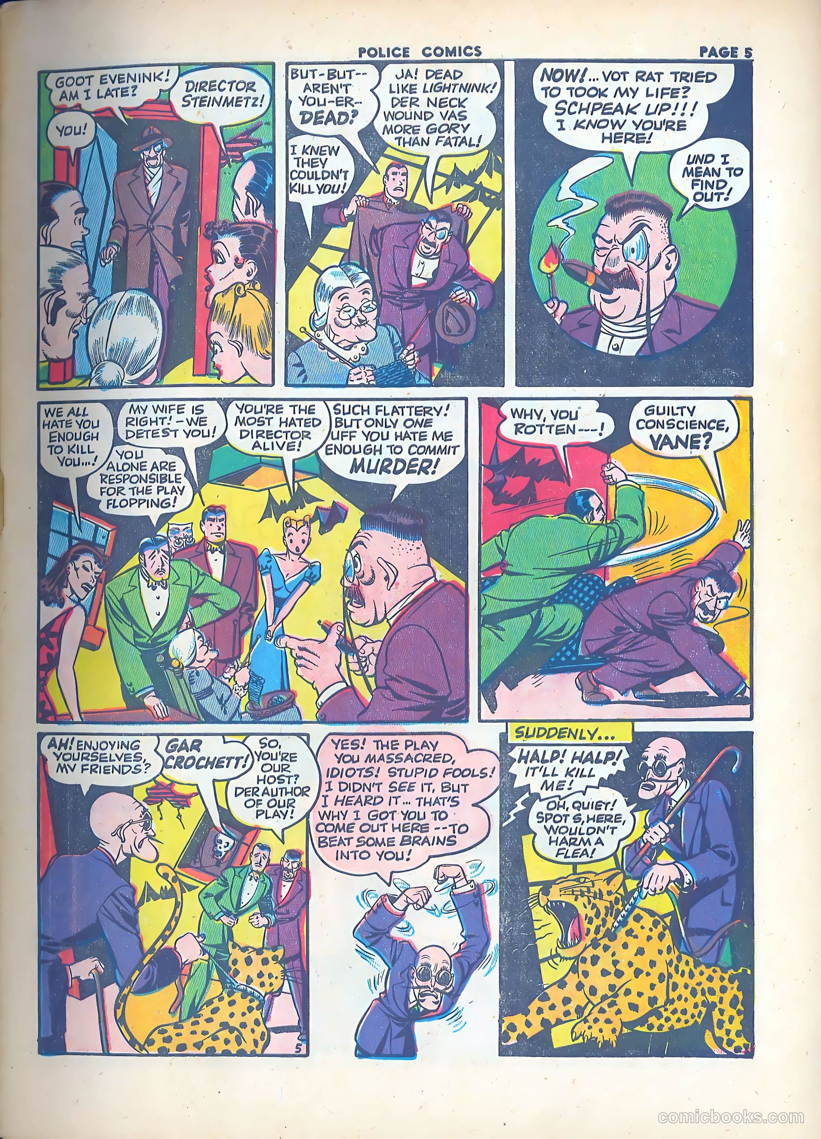 Police Comics #17 — page 7 of 68