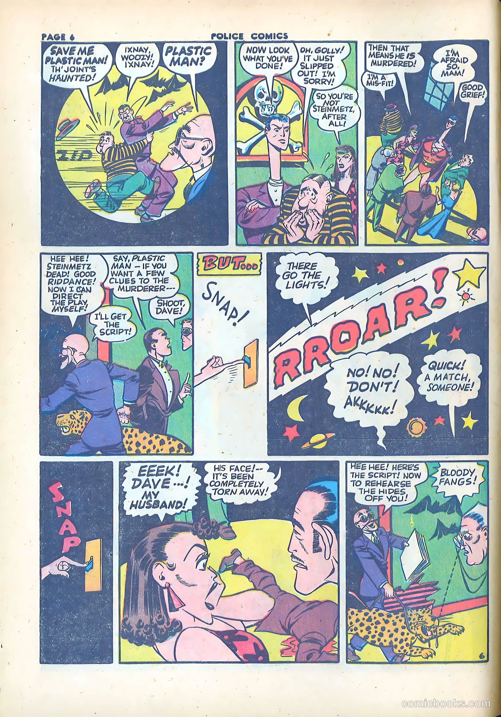 Police Comics #17 — page 8 of 68