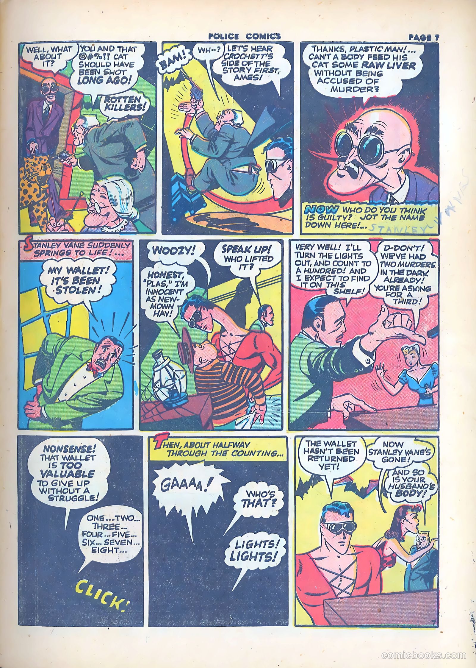 Police Comics #17 — page 9 of 68