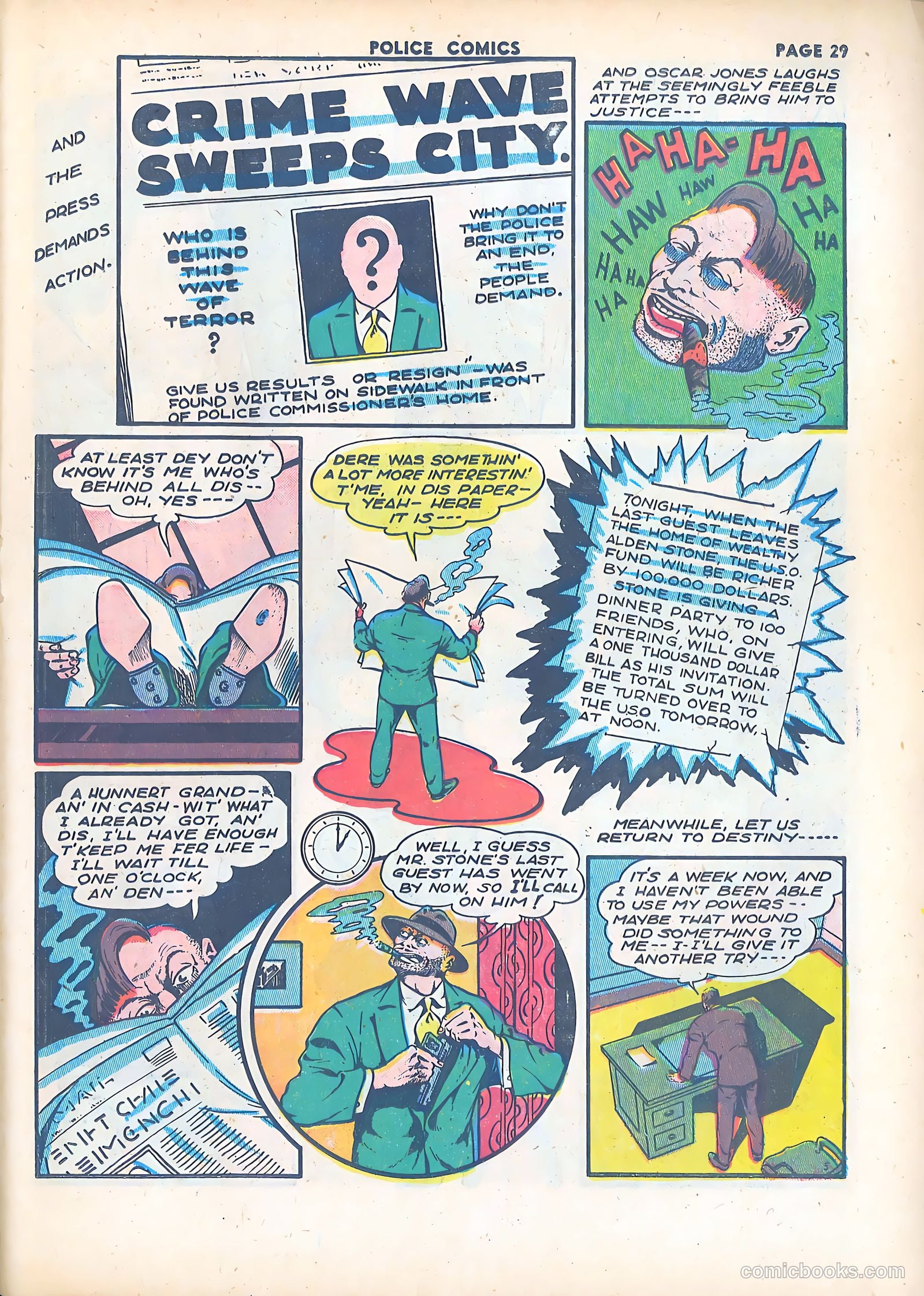Police Comics #17 — page 31 of 68