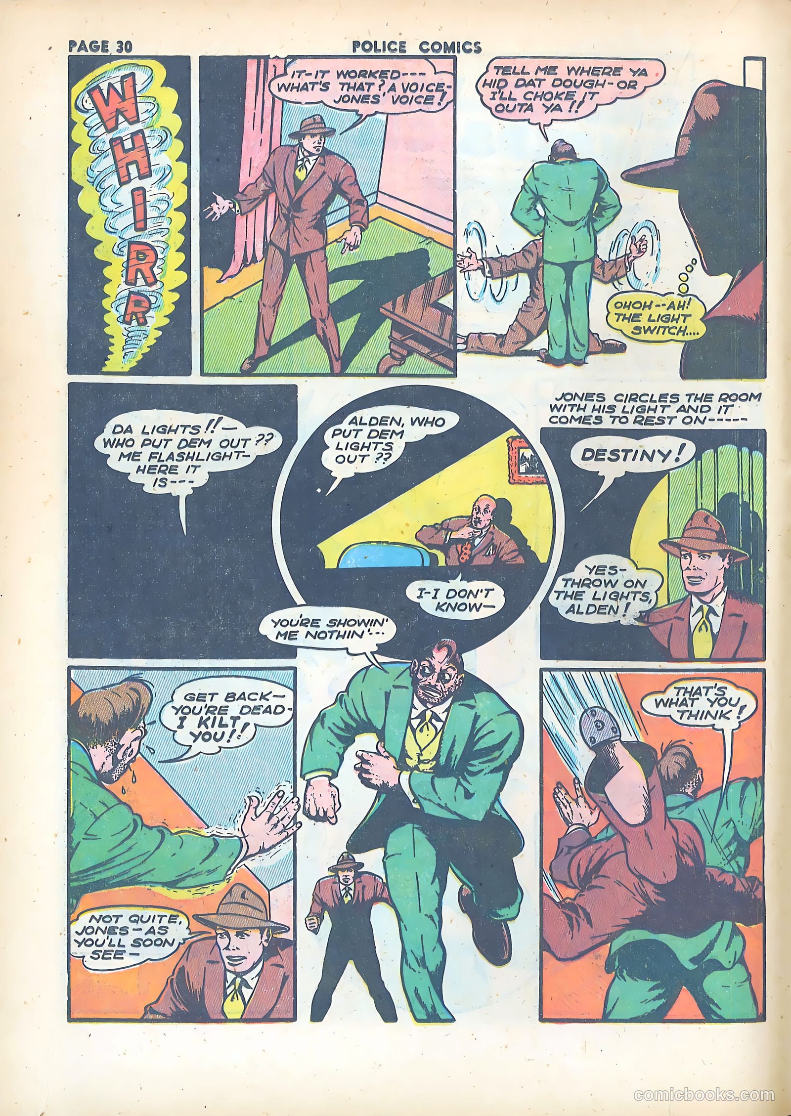 Police Comics #17 — page 32 of 68