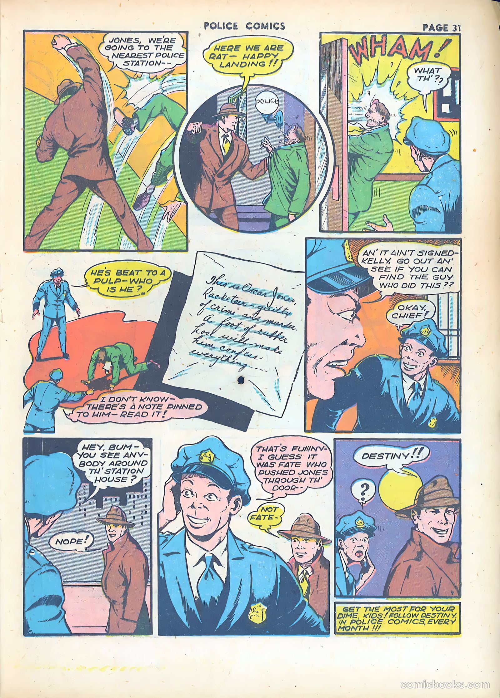 Police Comics #17 — page 33 of 68