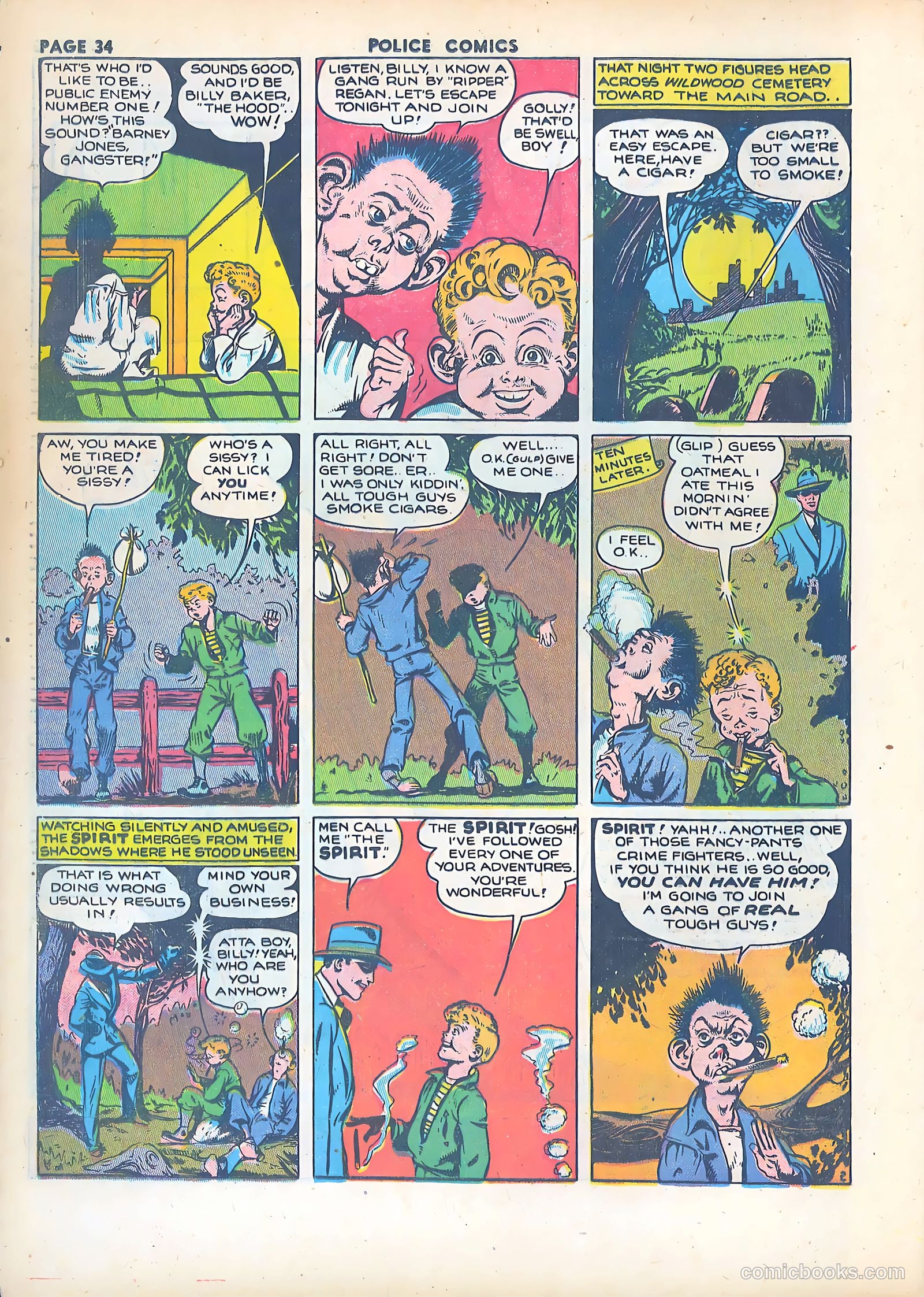 Police Comics #17 — page 36 of 68