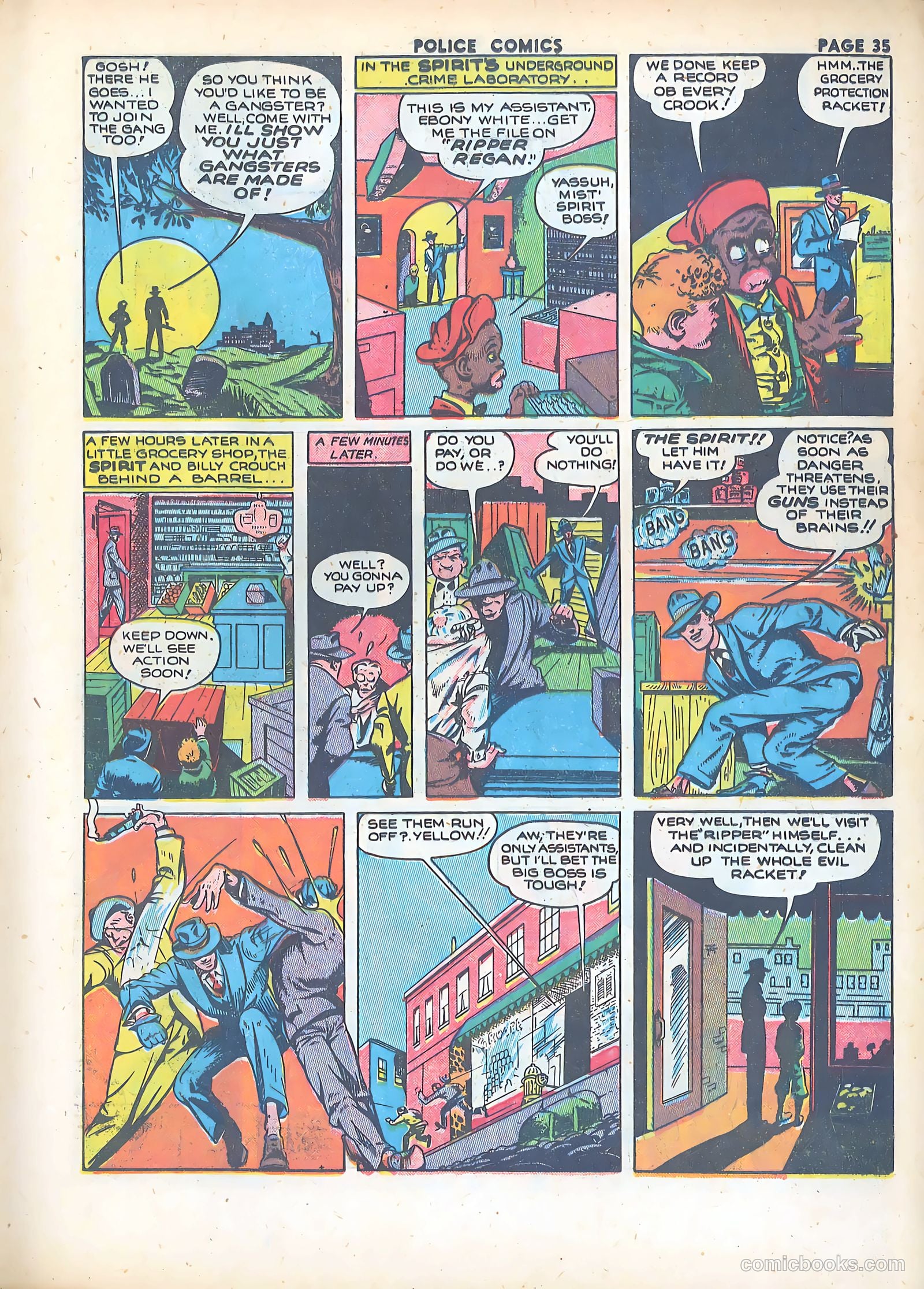 Police Comics #17 — page 37 of 68