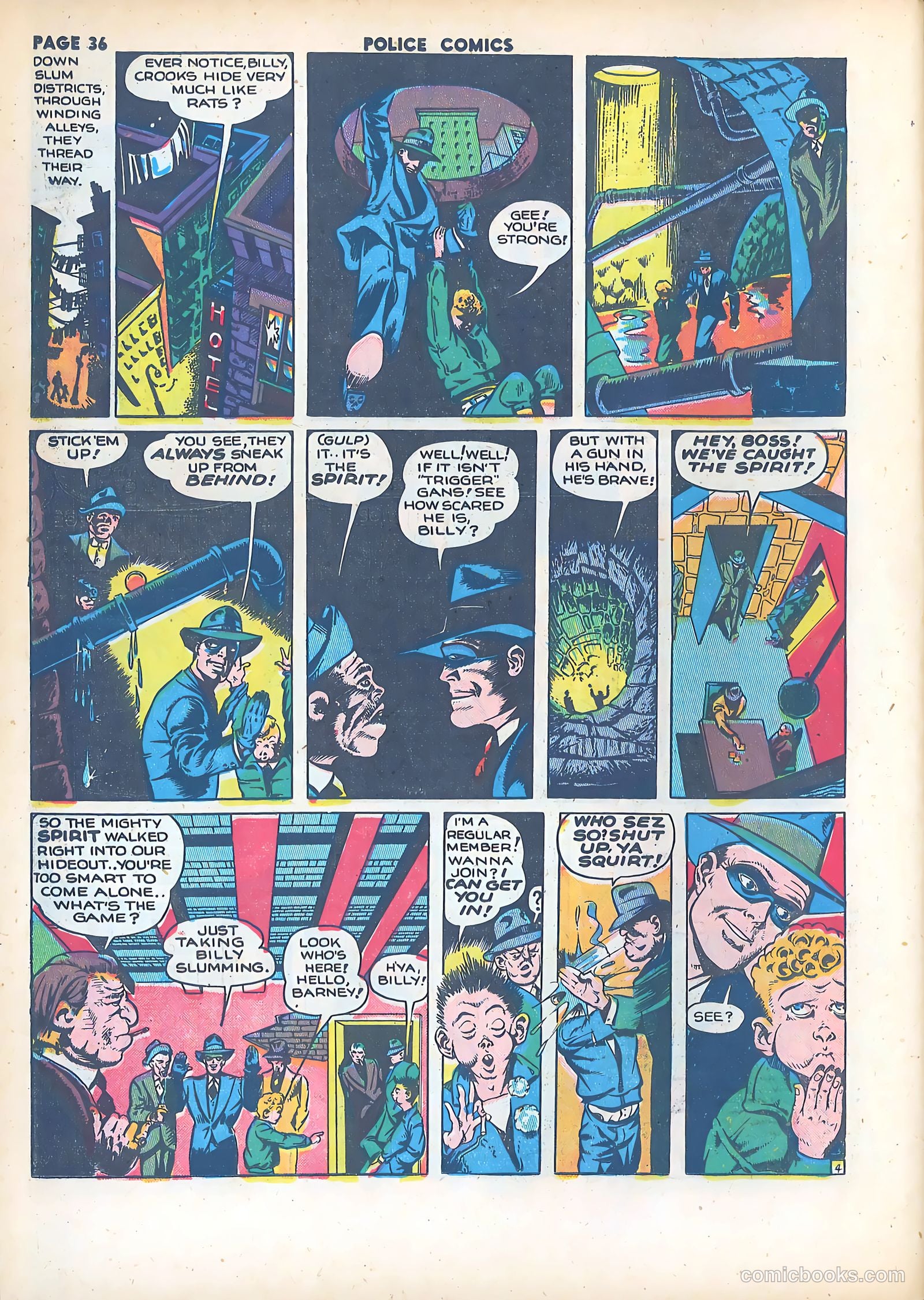 Police Comics #17 — page 38 of 68