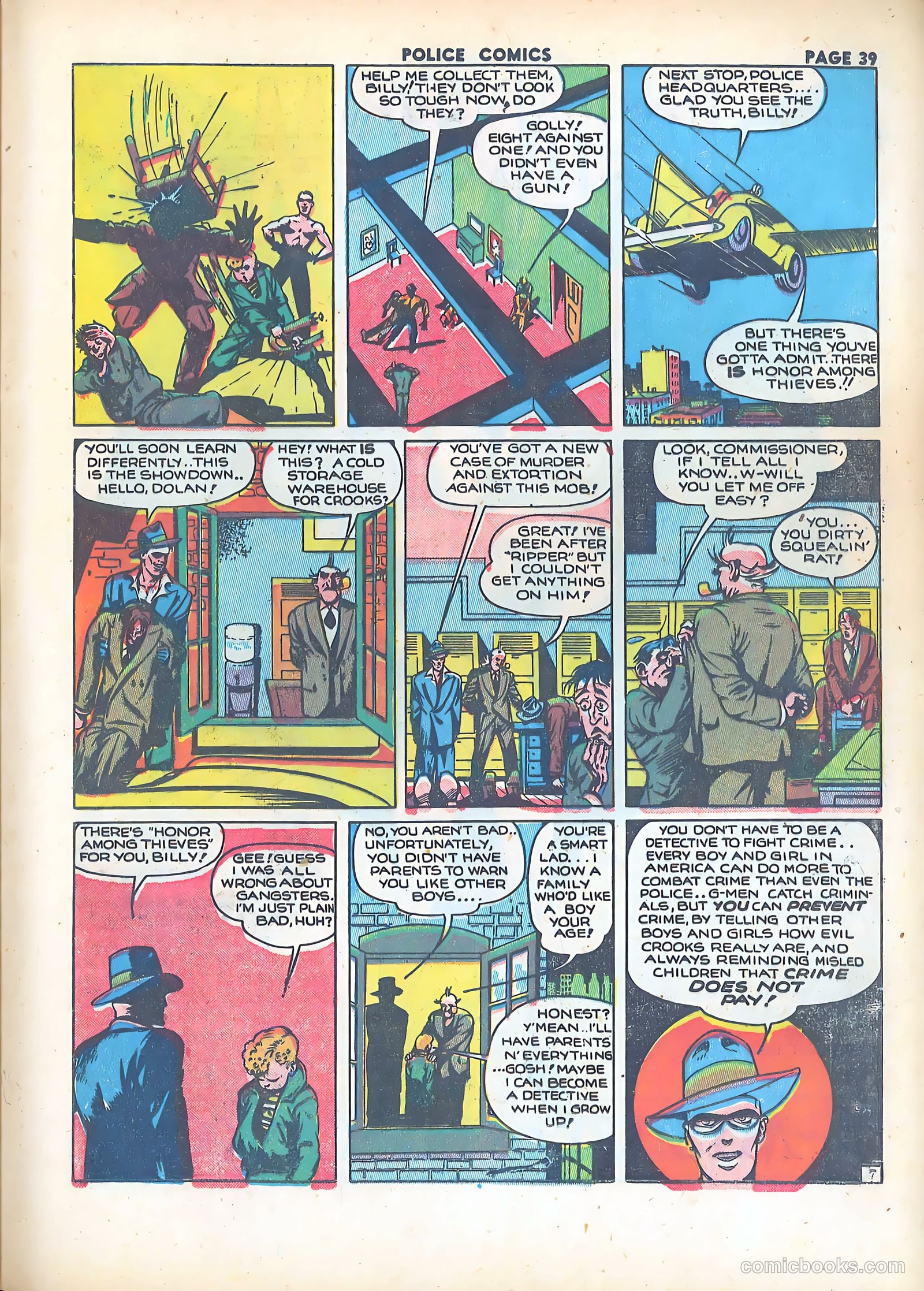Police Comics #17 — page 41 of 68
