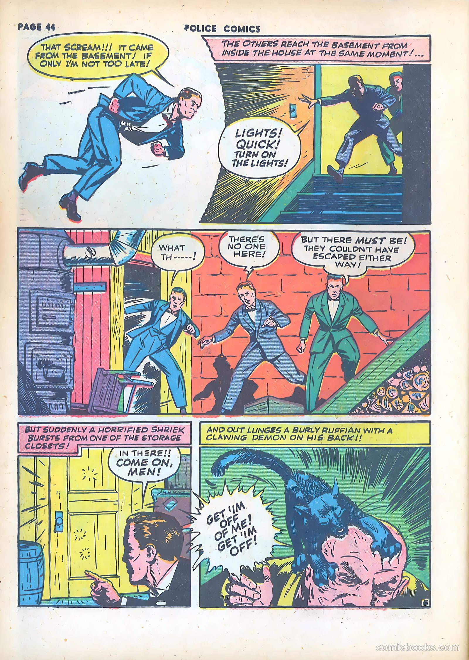 Police Comics #17 — page 46 of 68