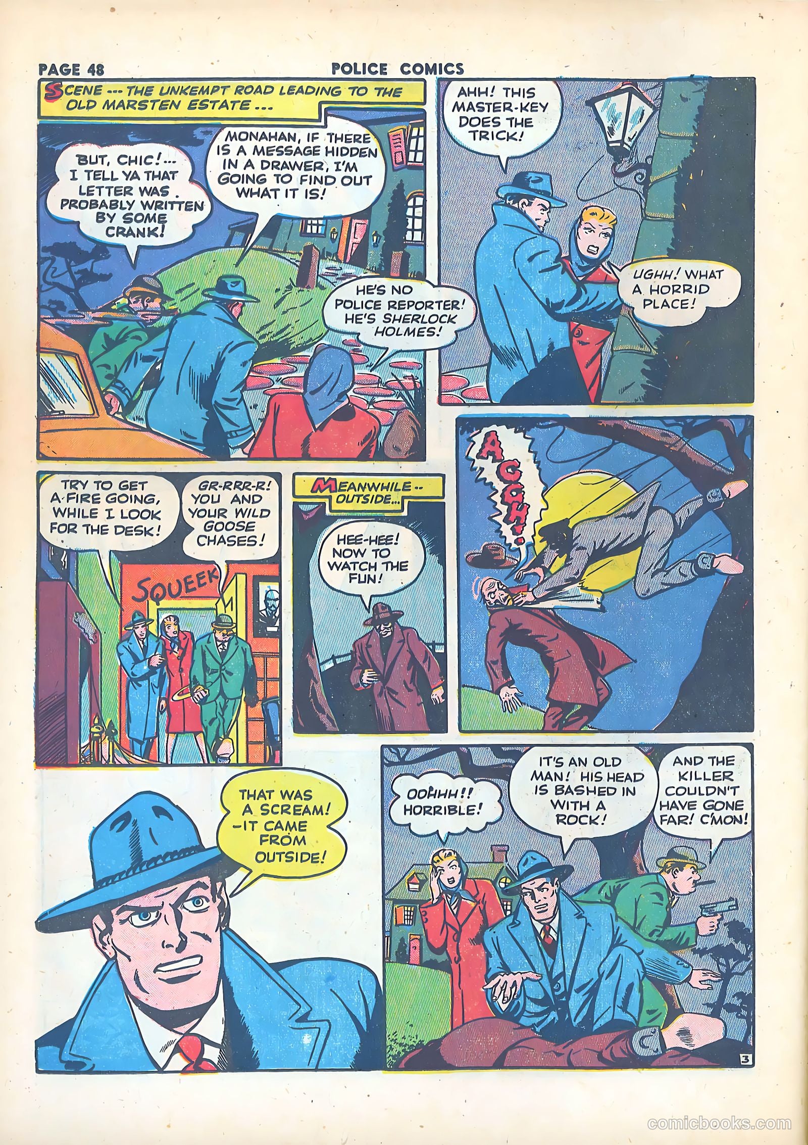Police Comics #17 — page 50 of 68