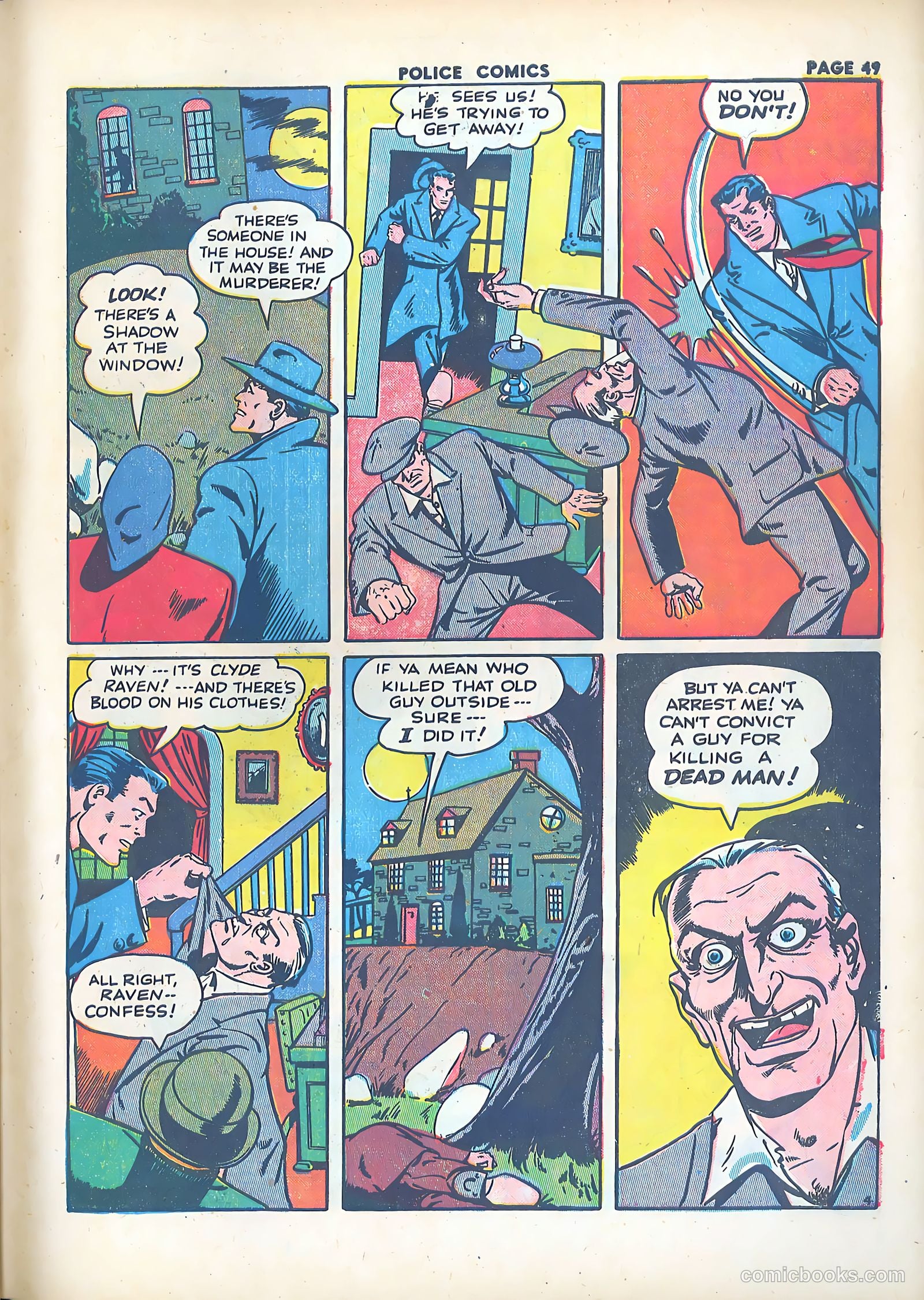 Police Comics #17 — page 51 of 68