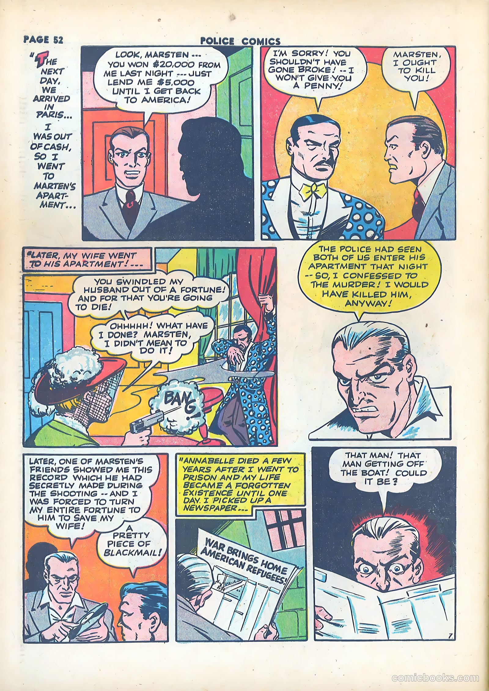 Police Comics #17 — page 54 of 68