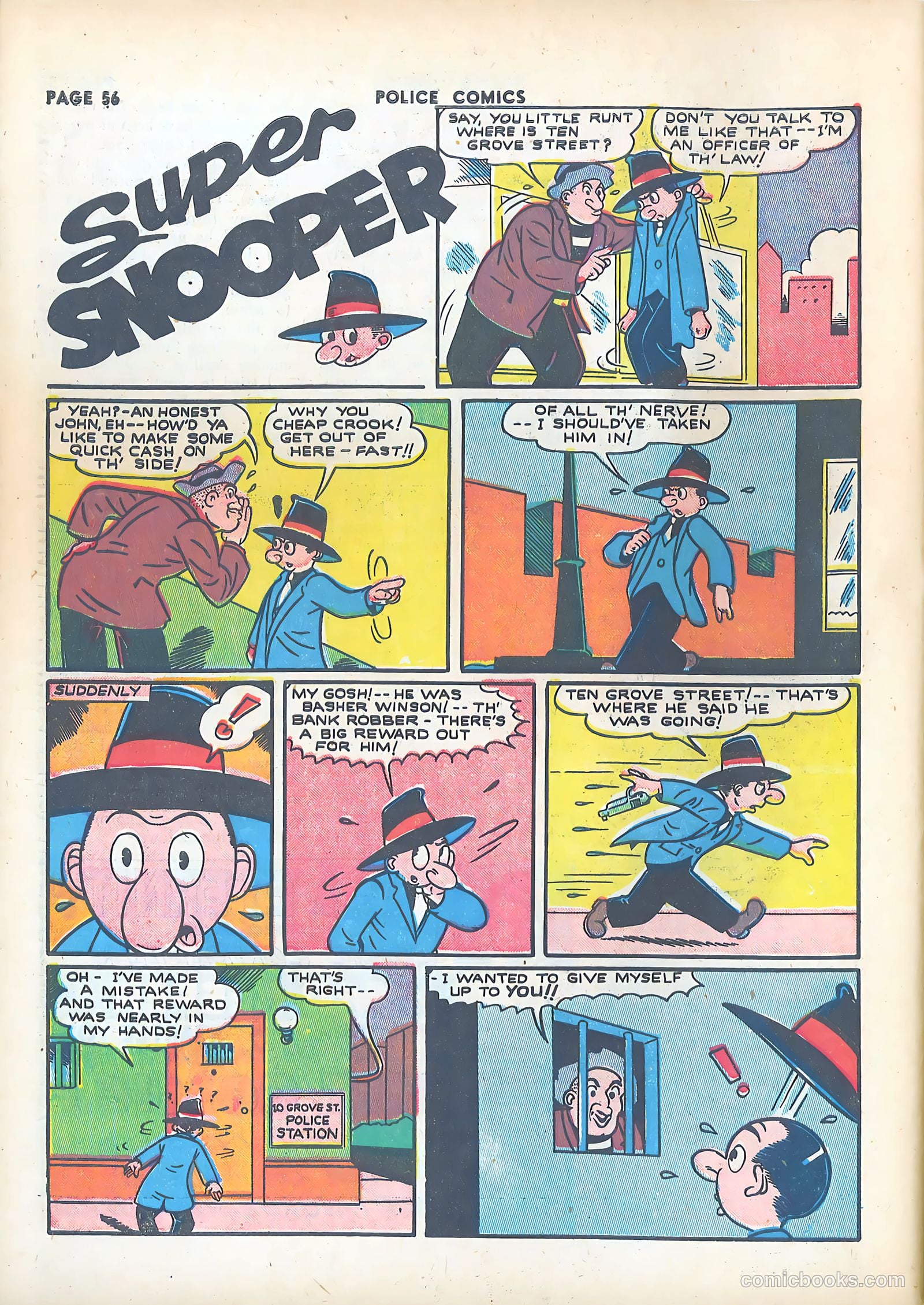 Police Comics #17 — page 58 of 68