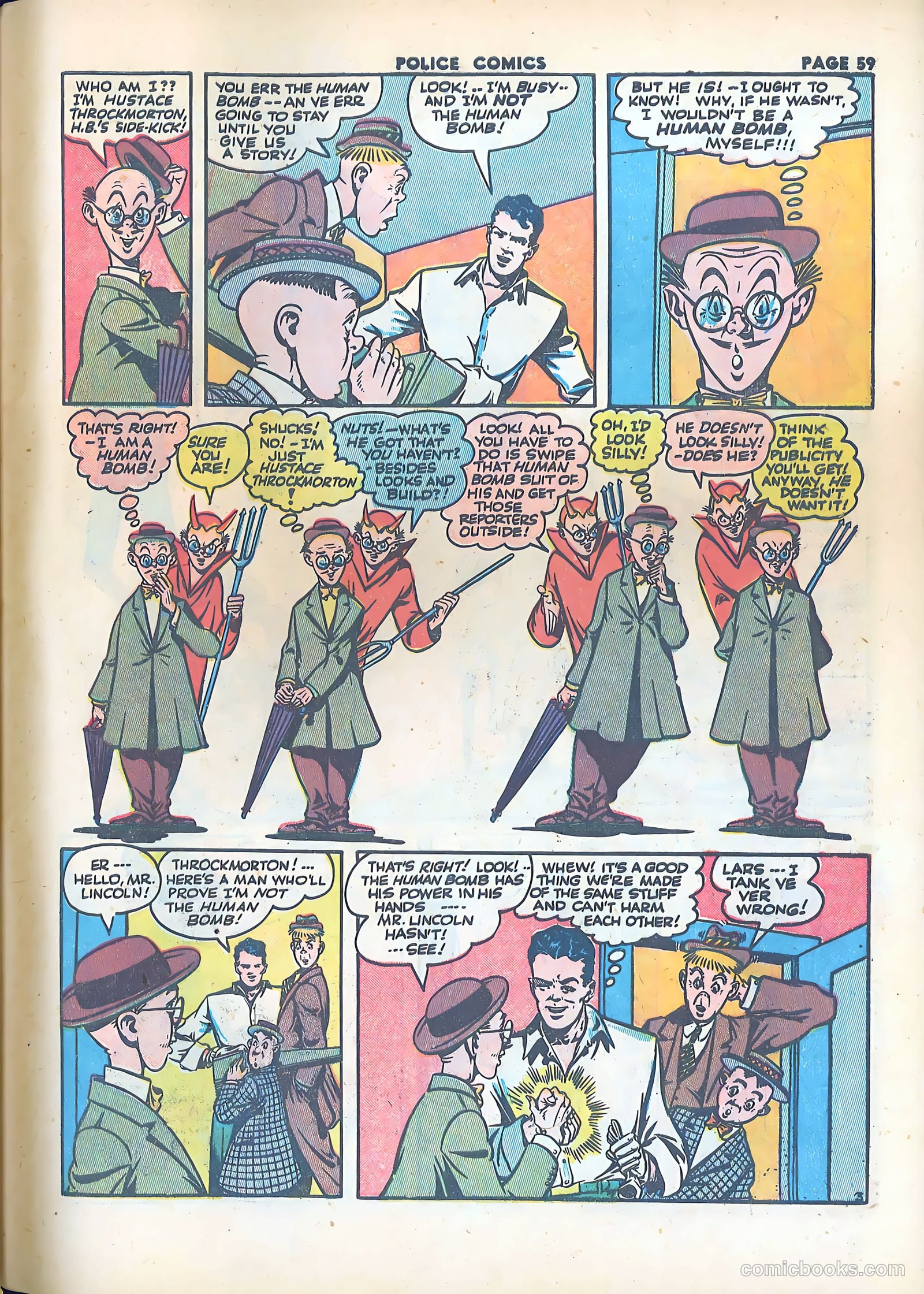 Police Comics #17 — page 61 of 68