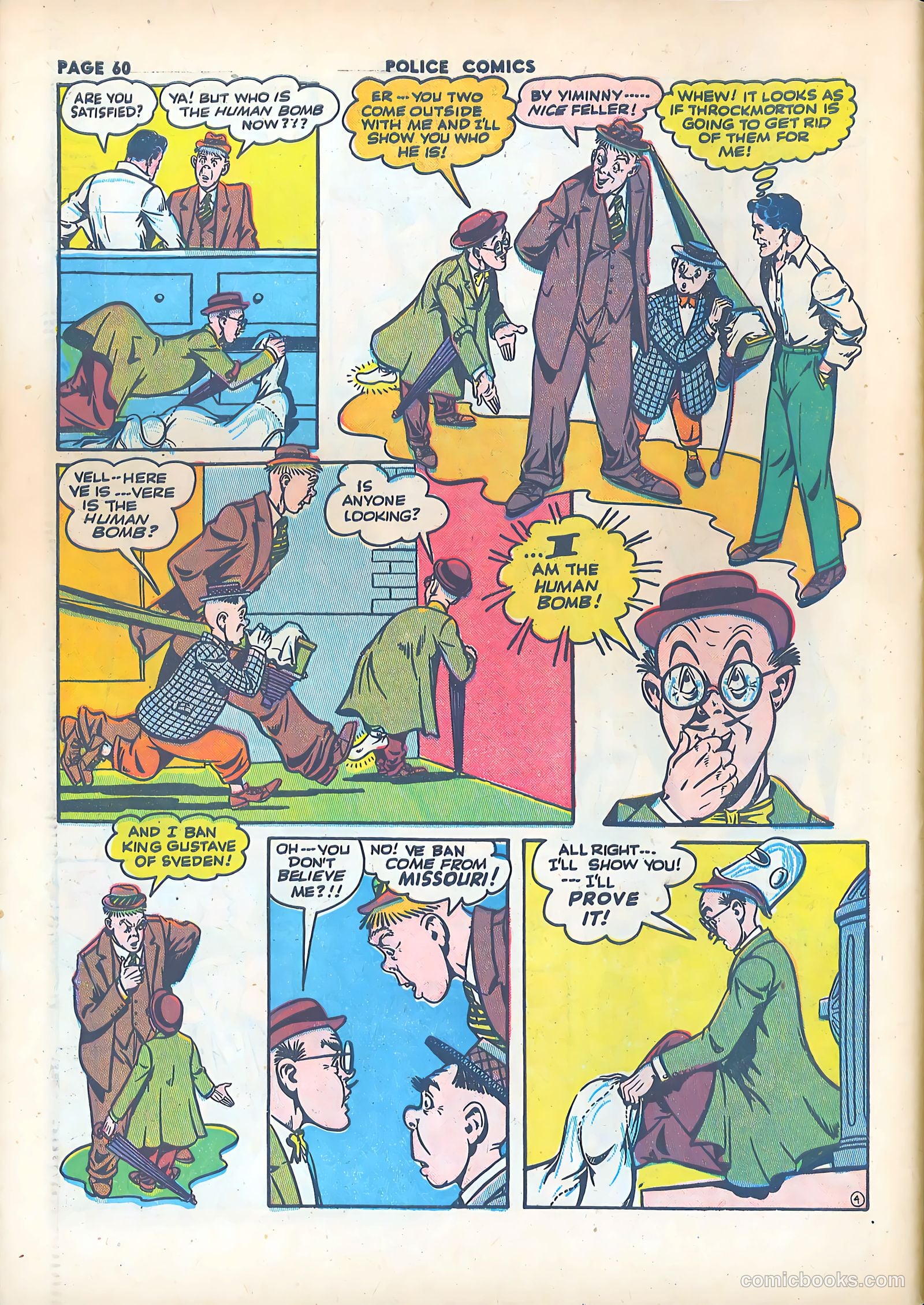Police Comics #17 — page 62 of 68