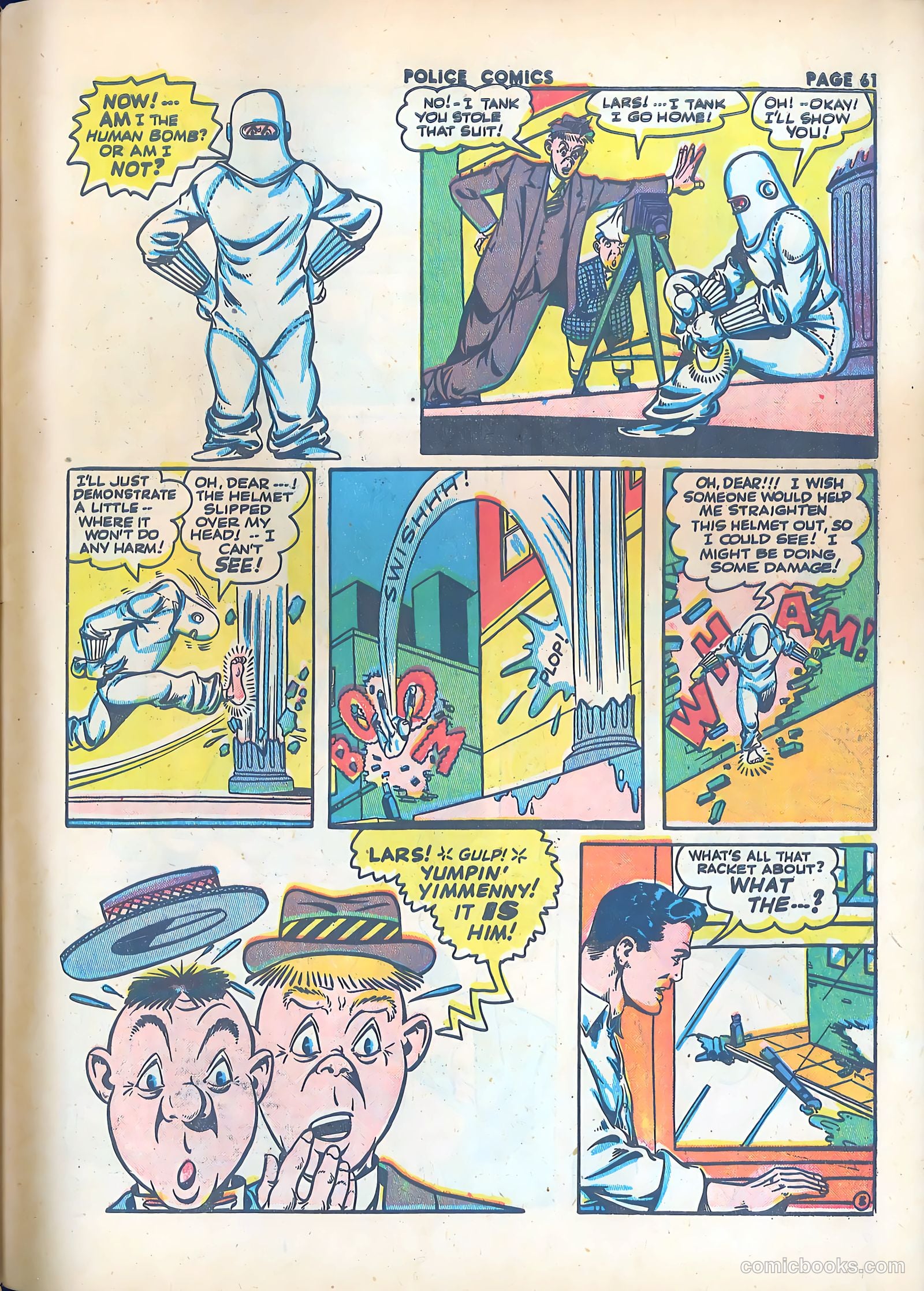 Police Comics #17 — page 63 of 68