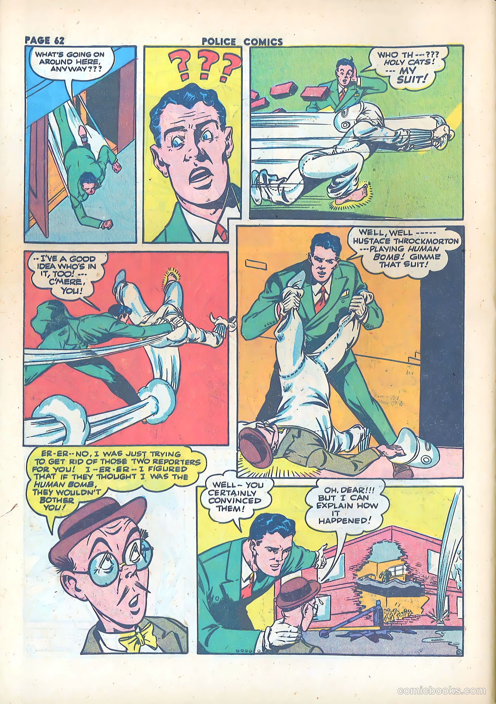 Police Comics #17 — page 64 of 68