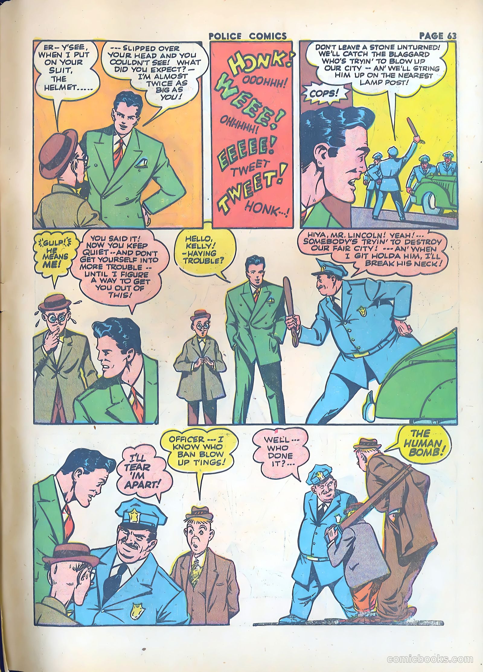Police Comics #17 — page 65 of 68