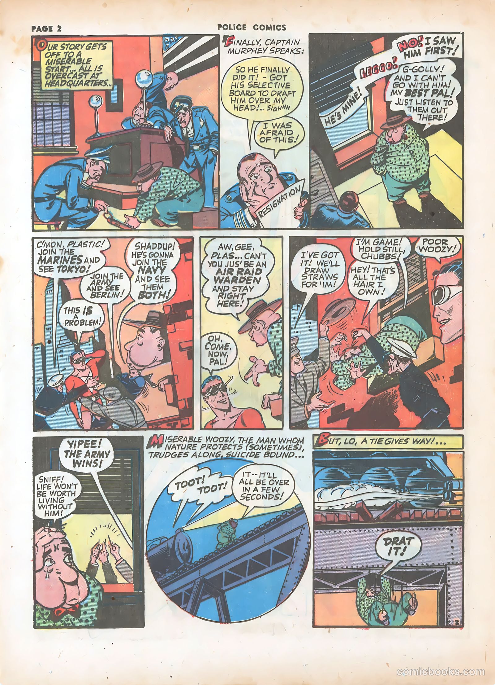 Police Comics #18 — page 4 of 68