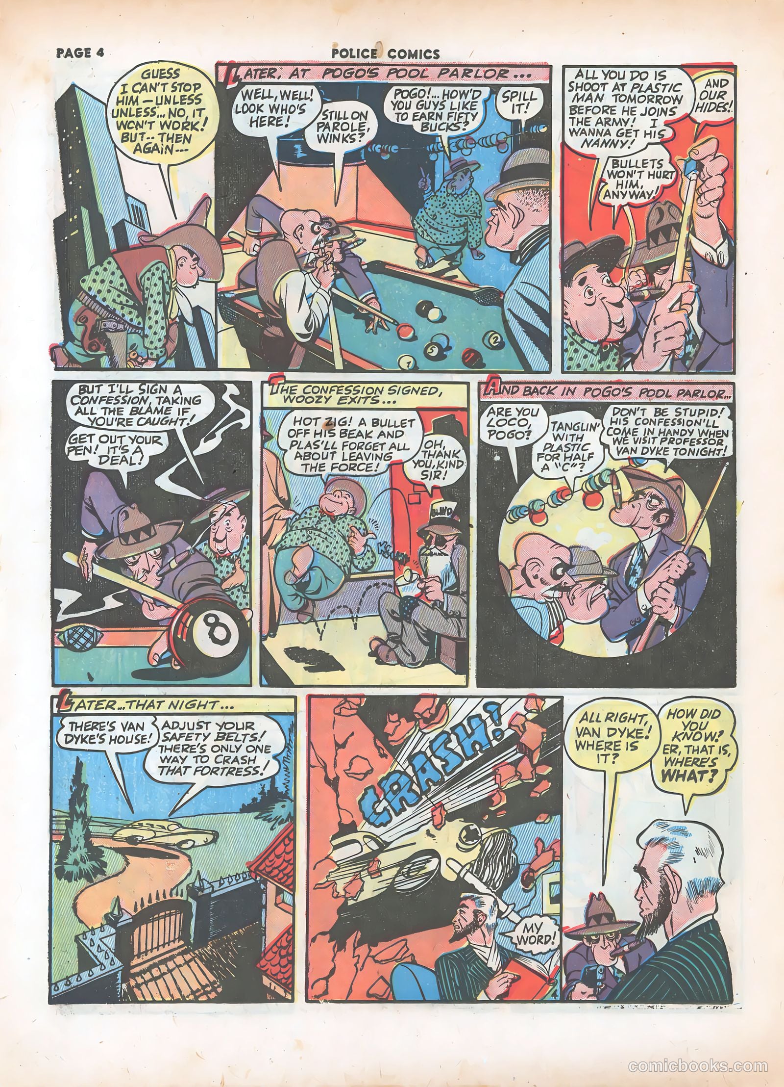 Police Comics #18 — page 6 of 68