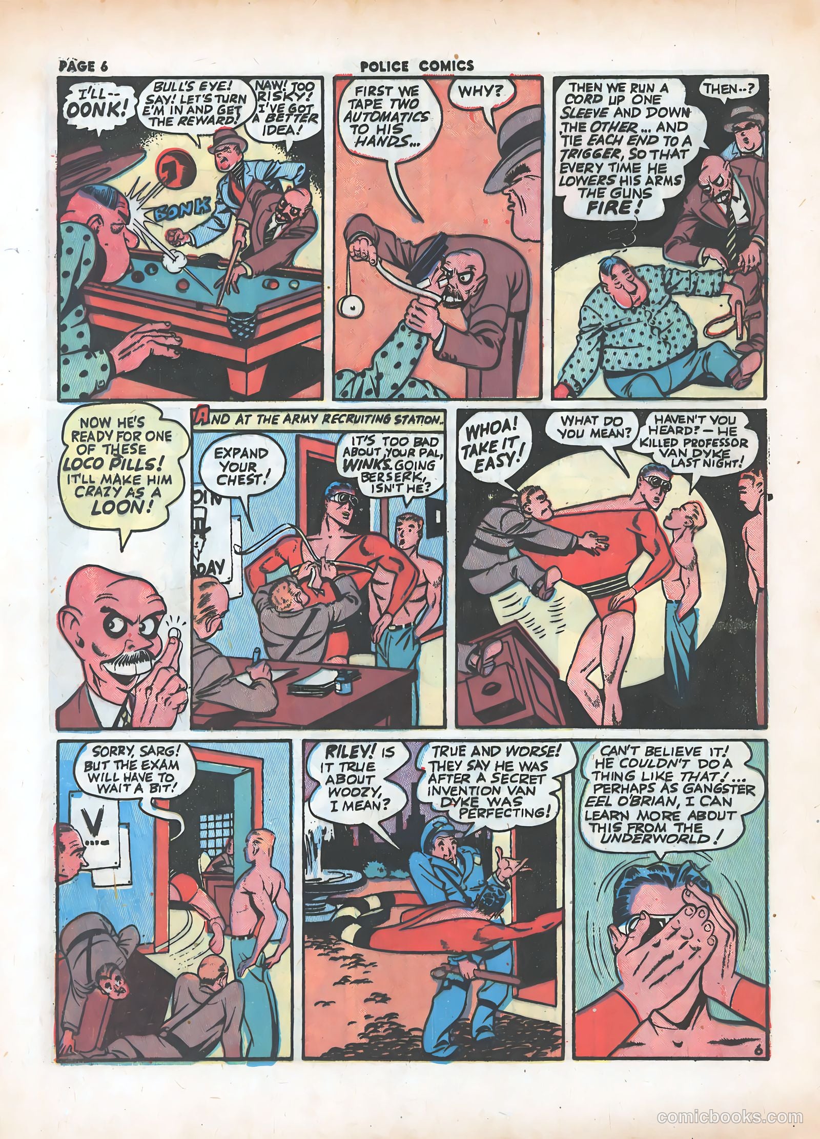 Police Comics #18 — page 8 of 68