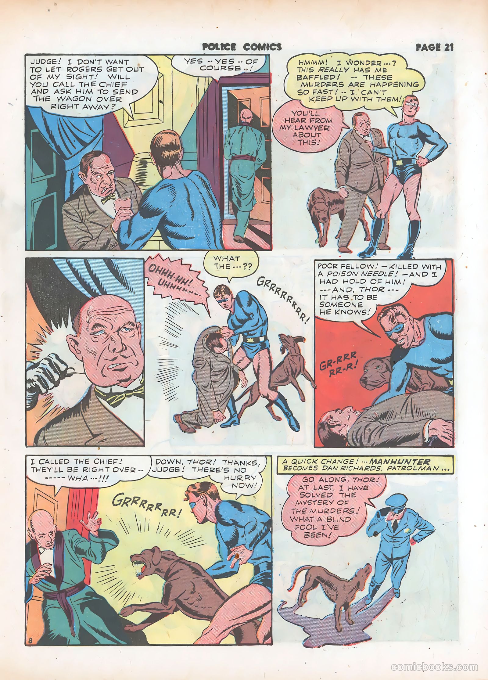 Police Comics #18 — page 23 of 68