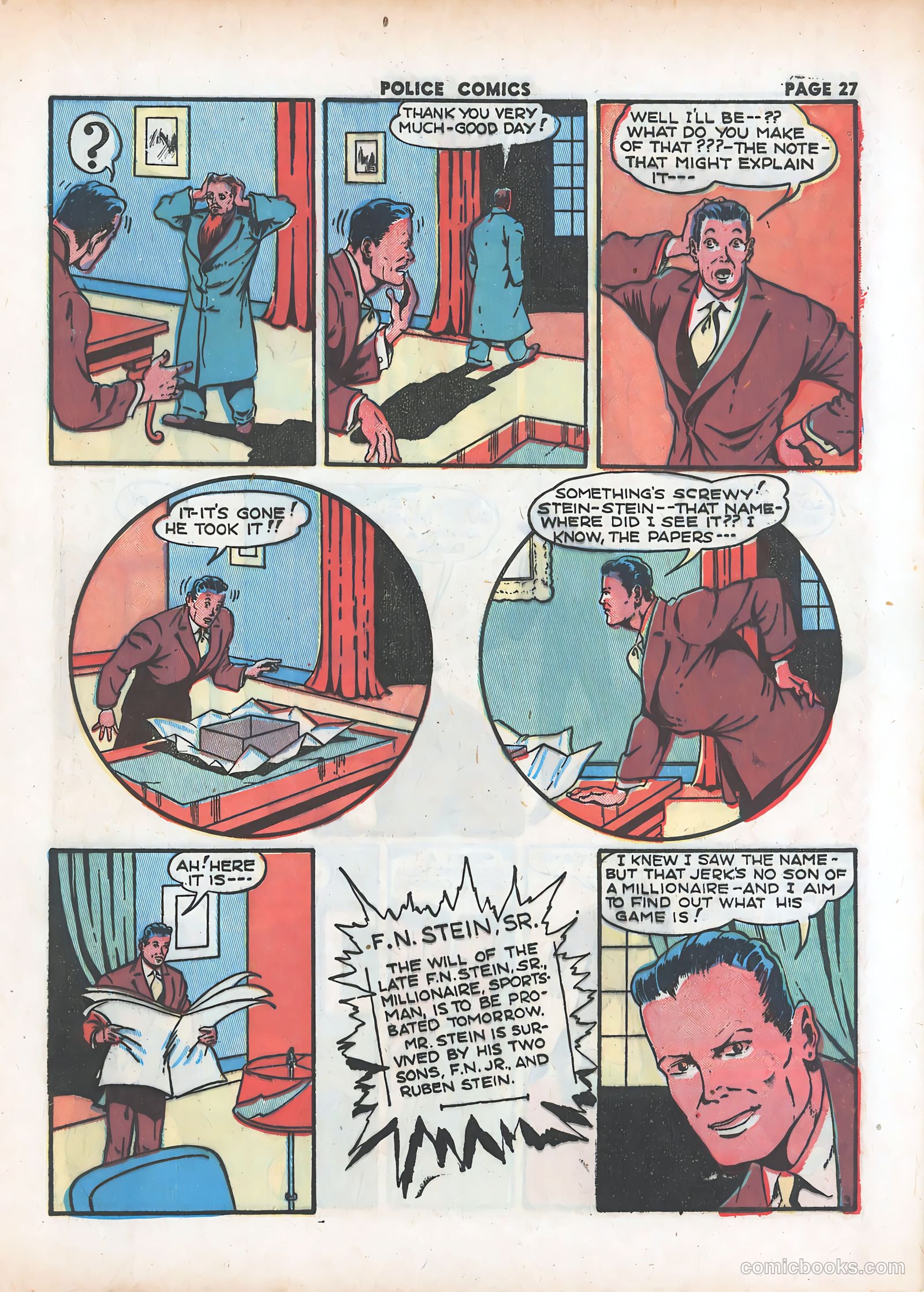 Police Comics #18 — page 29 of 68