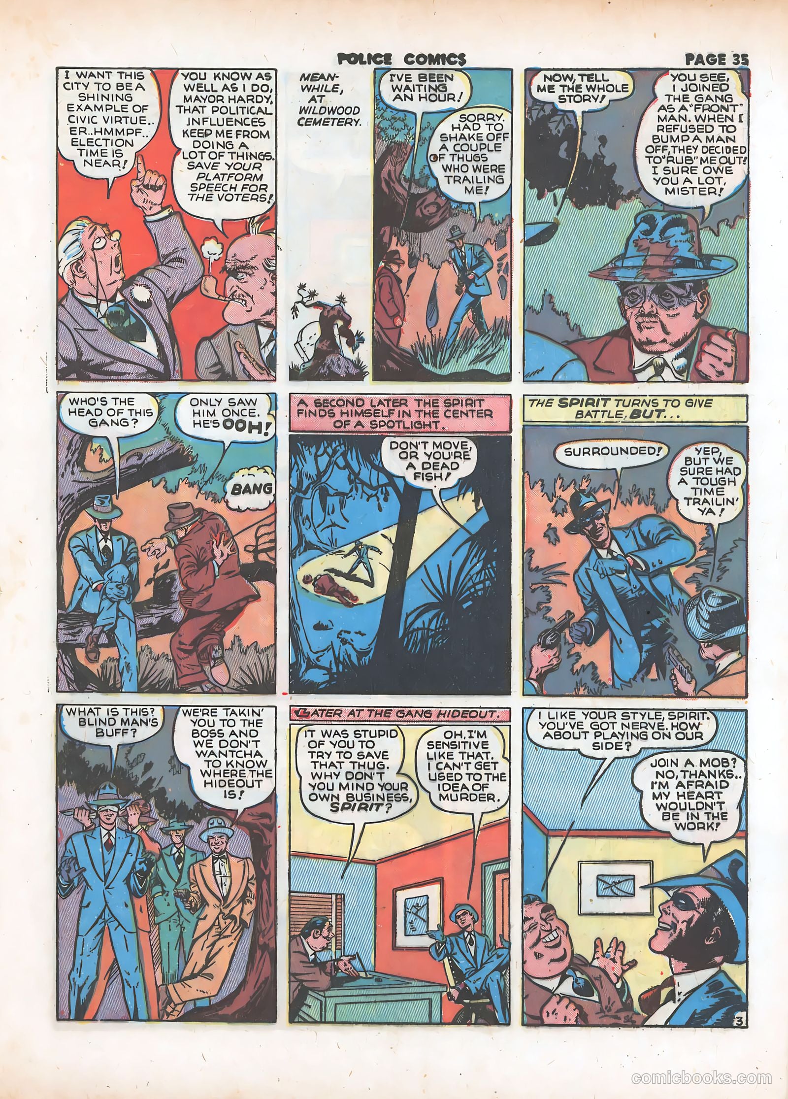 Police Comics #18 — page 37 of 68