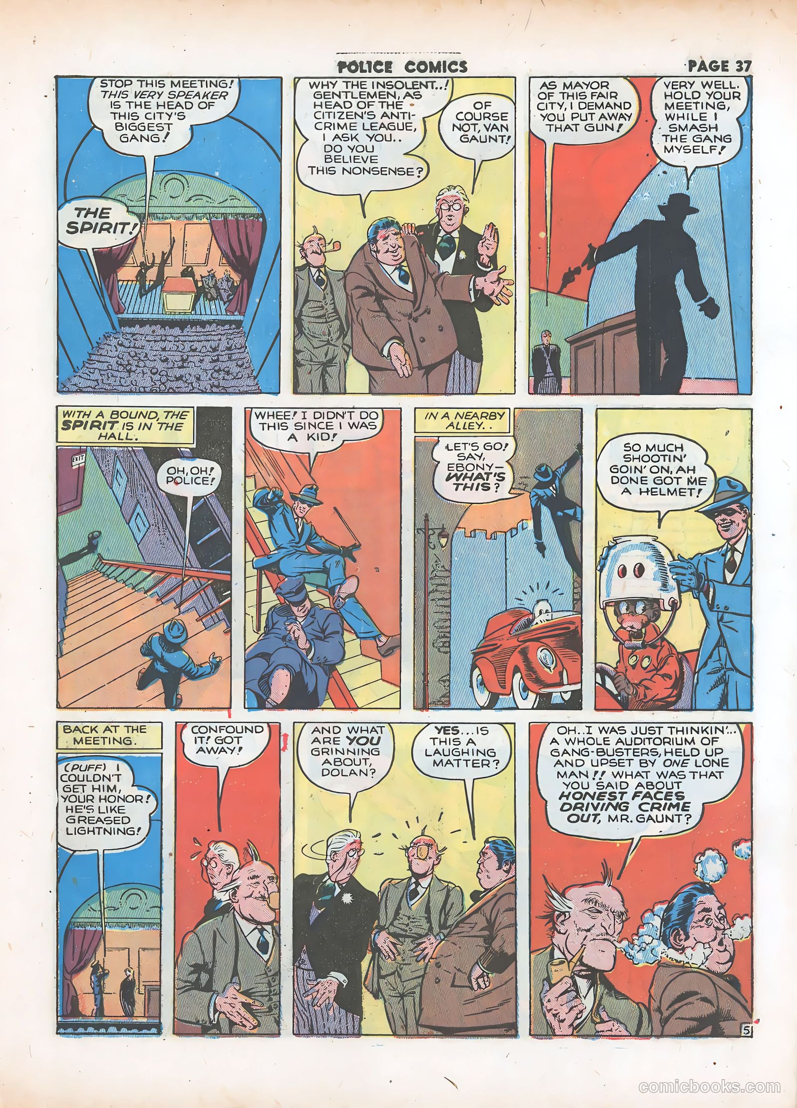 Police Comics #18 — page 39 of 68