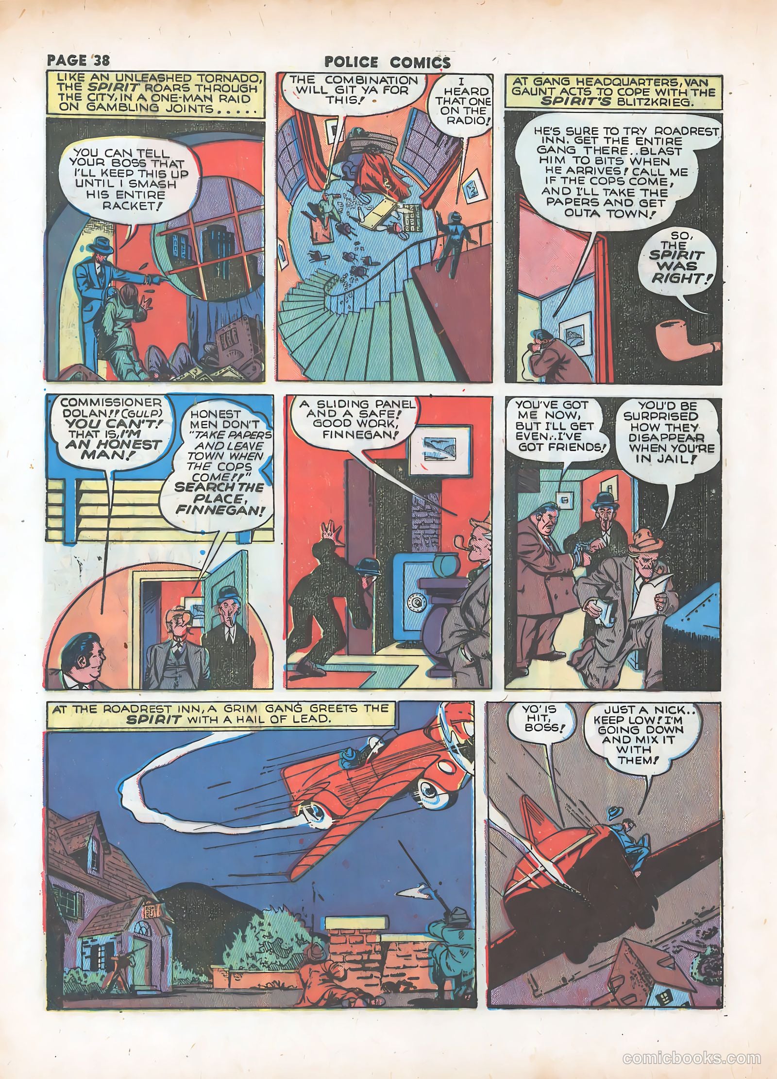Police Comics #18 — page 40 of 68