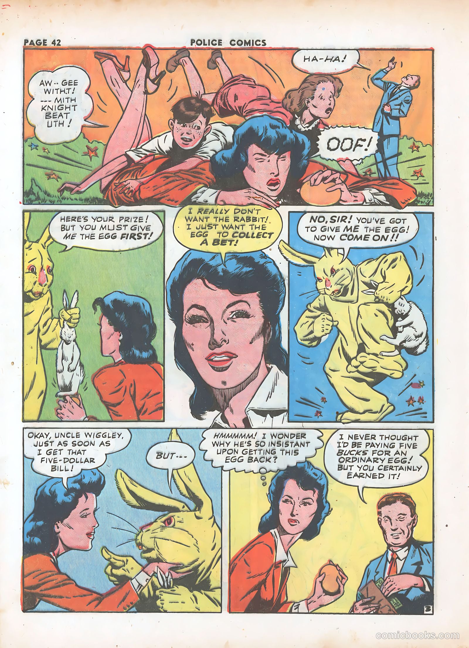 Police Comics #18 — page 44 of 68