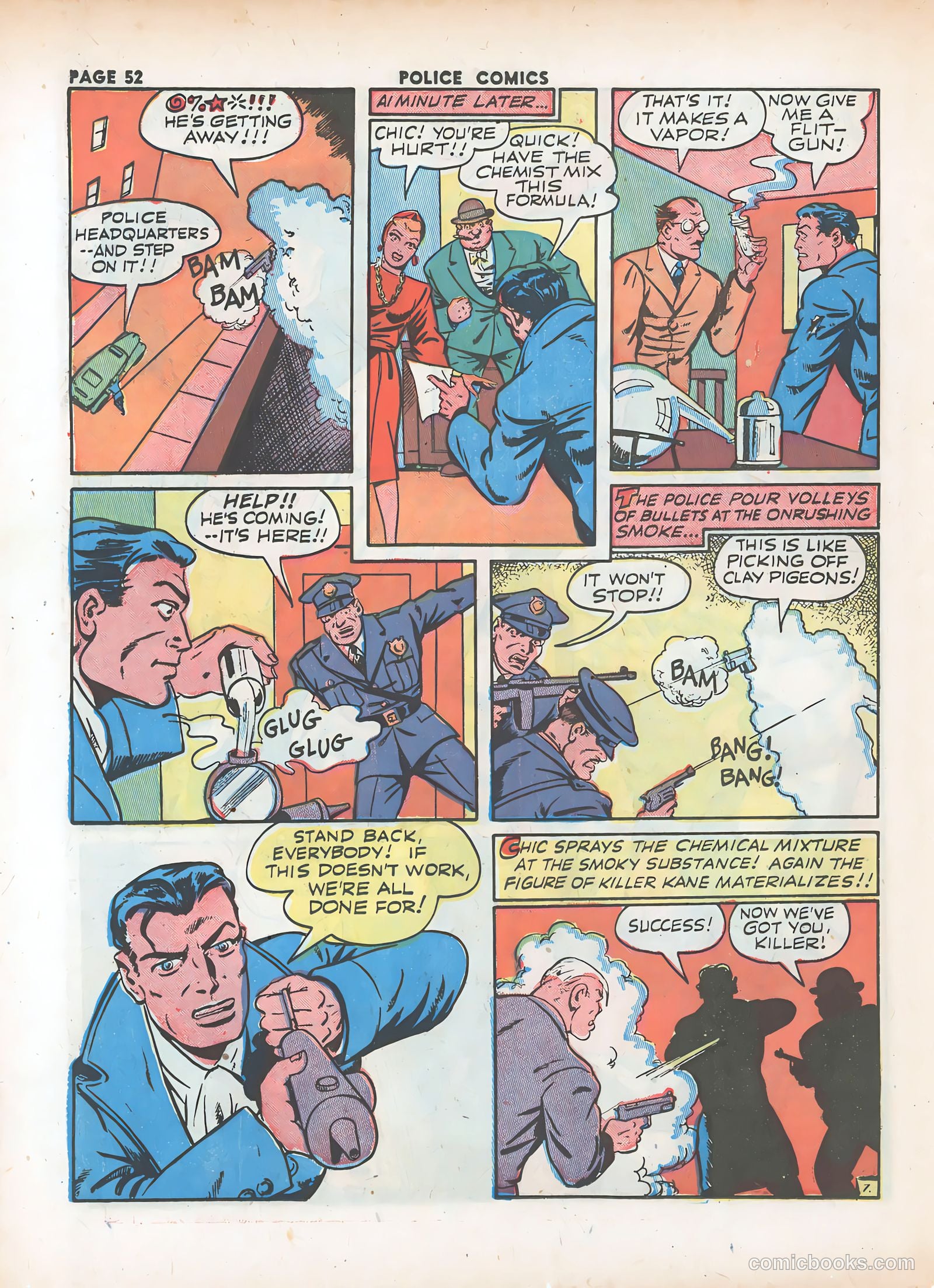 Police Comics #18 — page 54 of 68