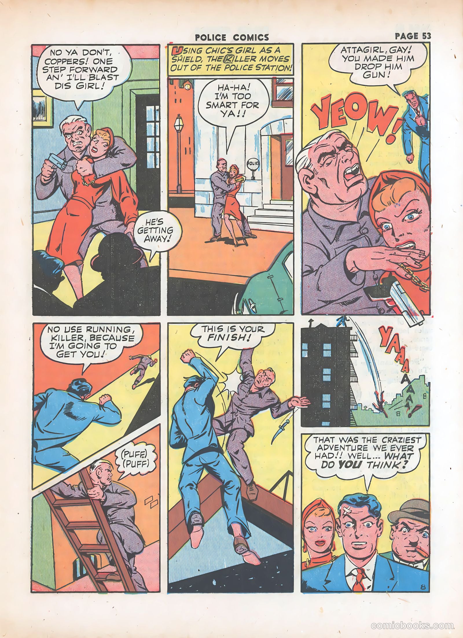 Police Comics #18 — page 55 of 68