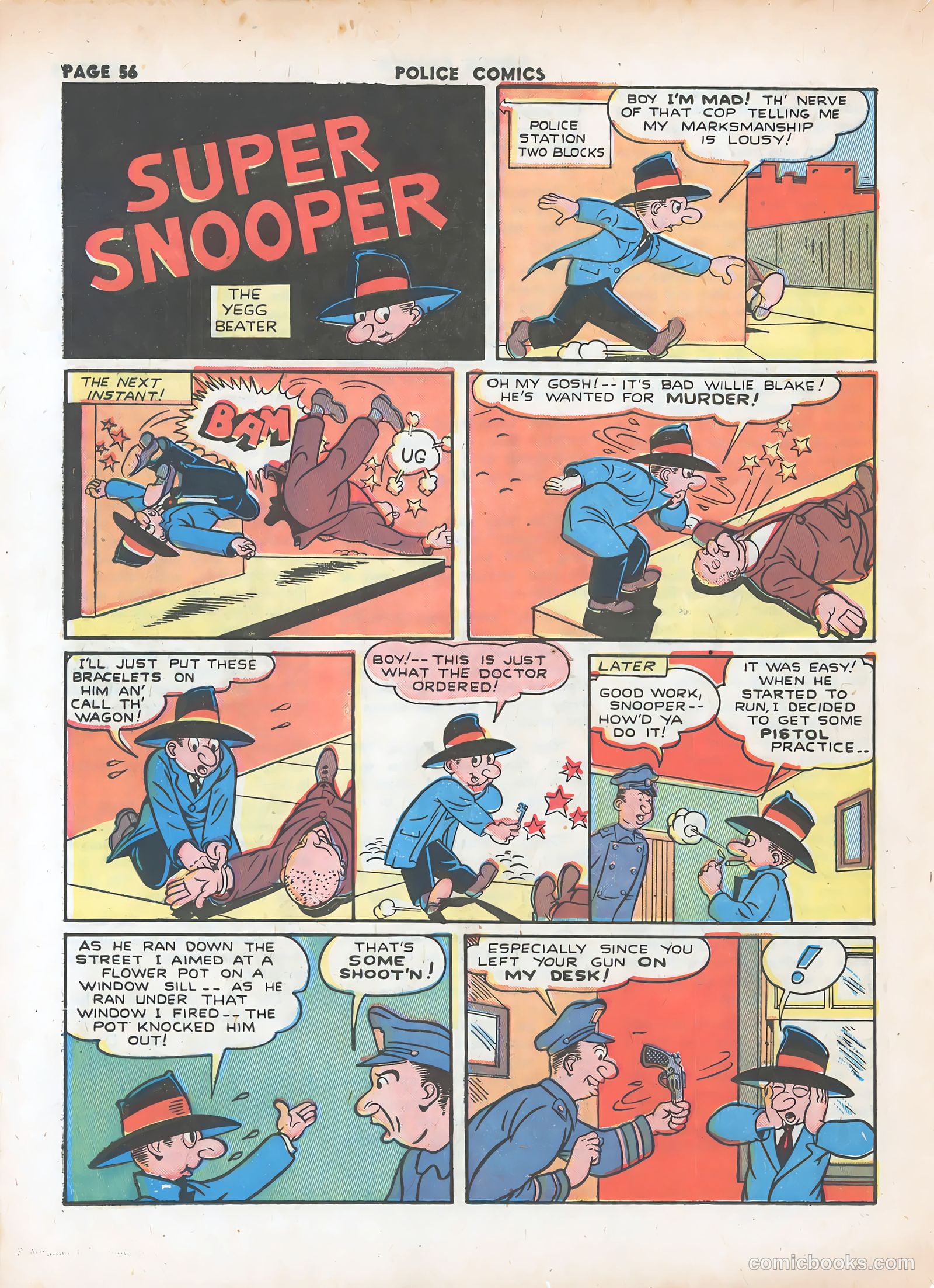 Police Comics #18 — page 58 of 68