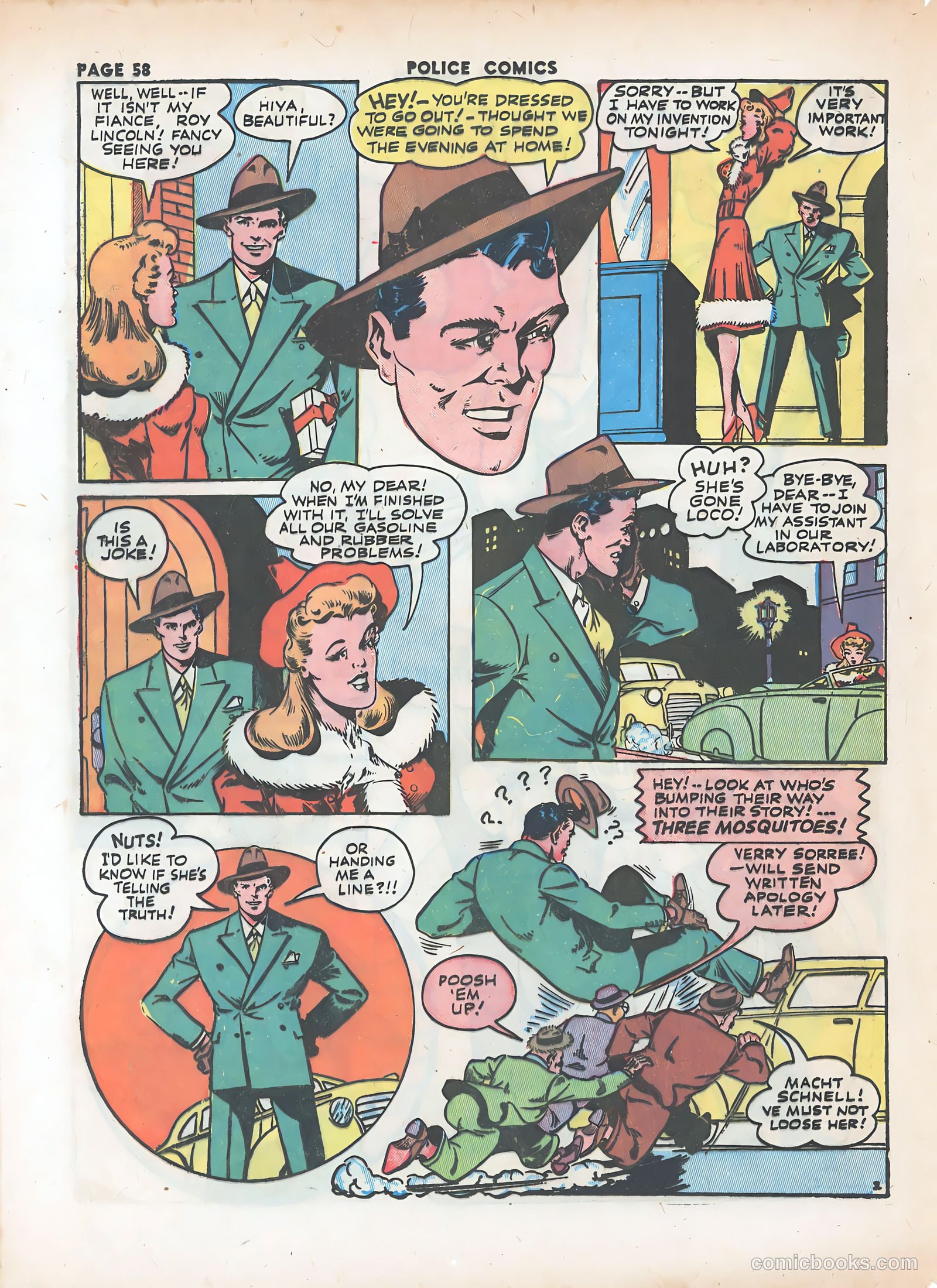 Police Comics #18 — page 60 of 68