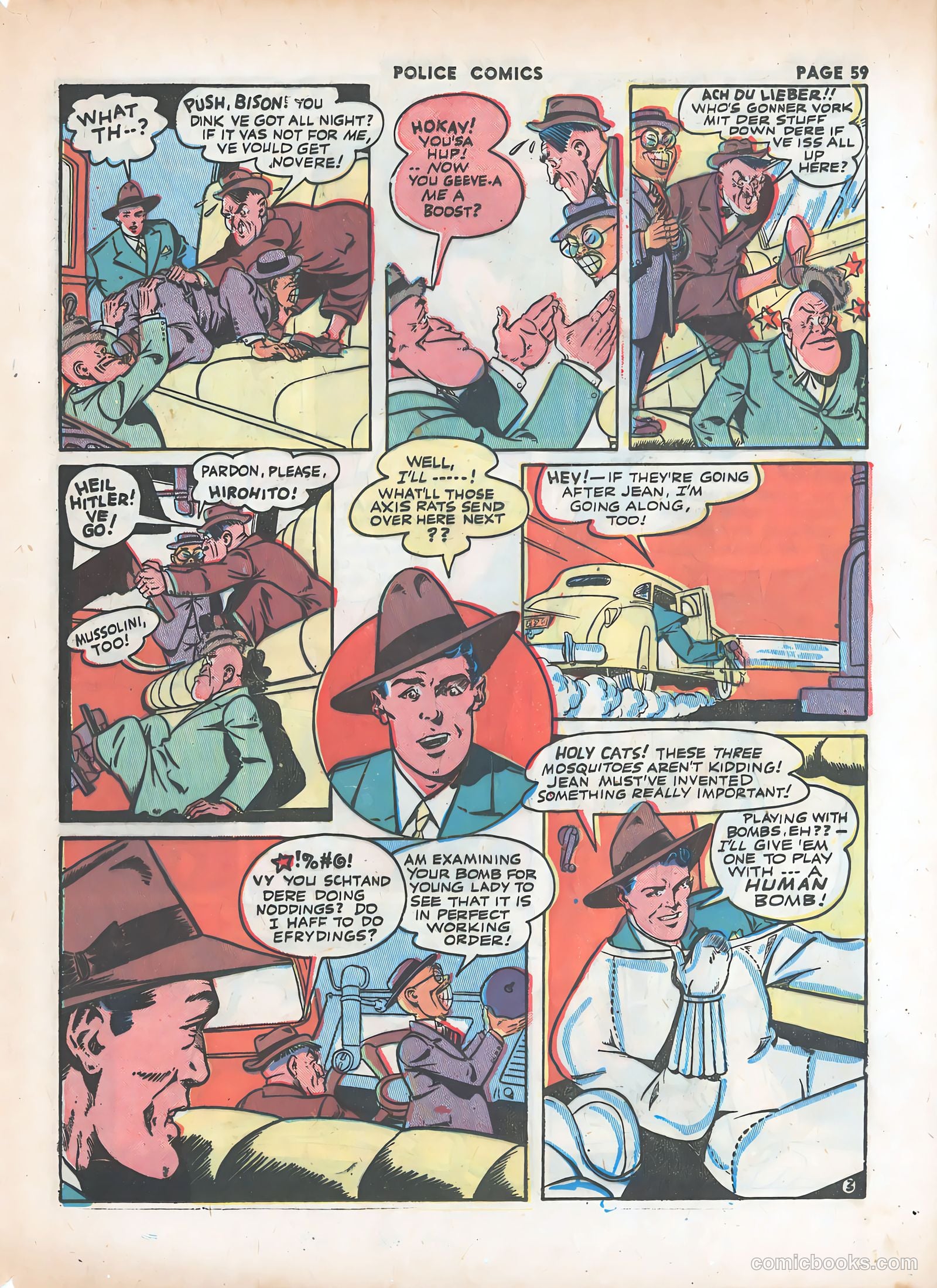 Police Comics #18 — page 61 of 68
