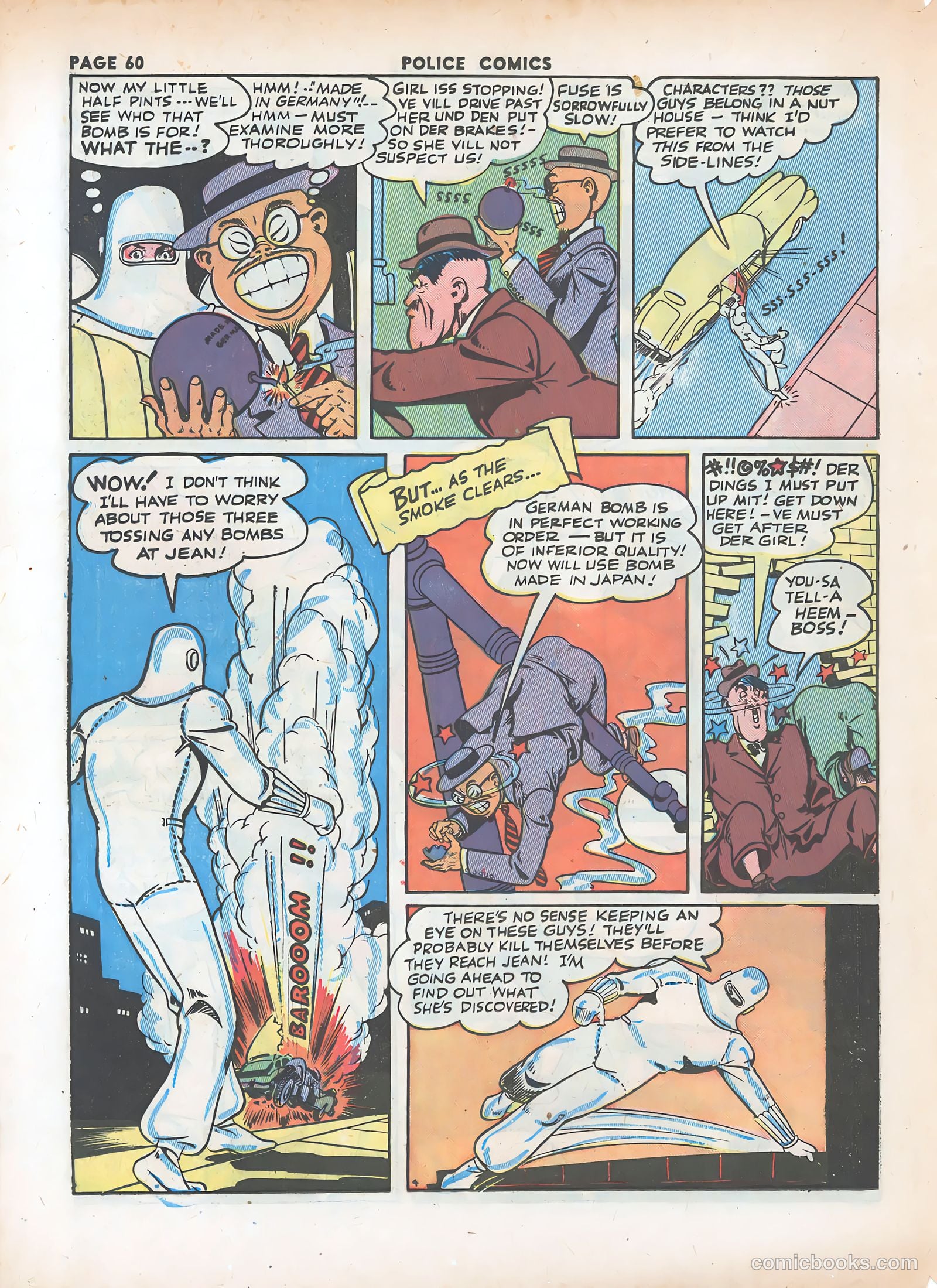Police Comics #18 — page 62 of 68