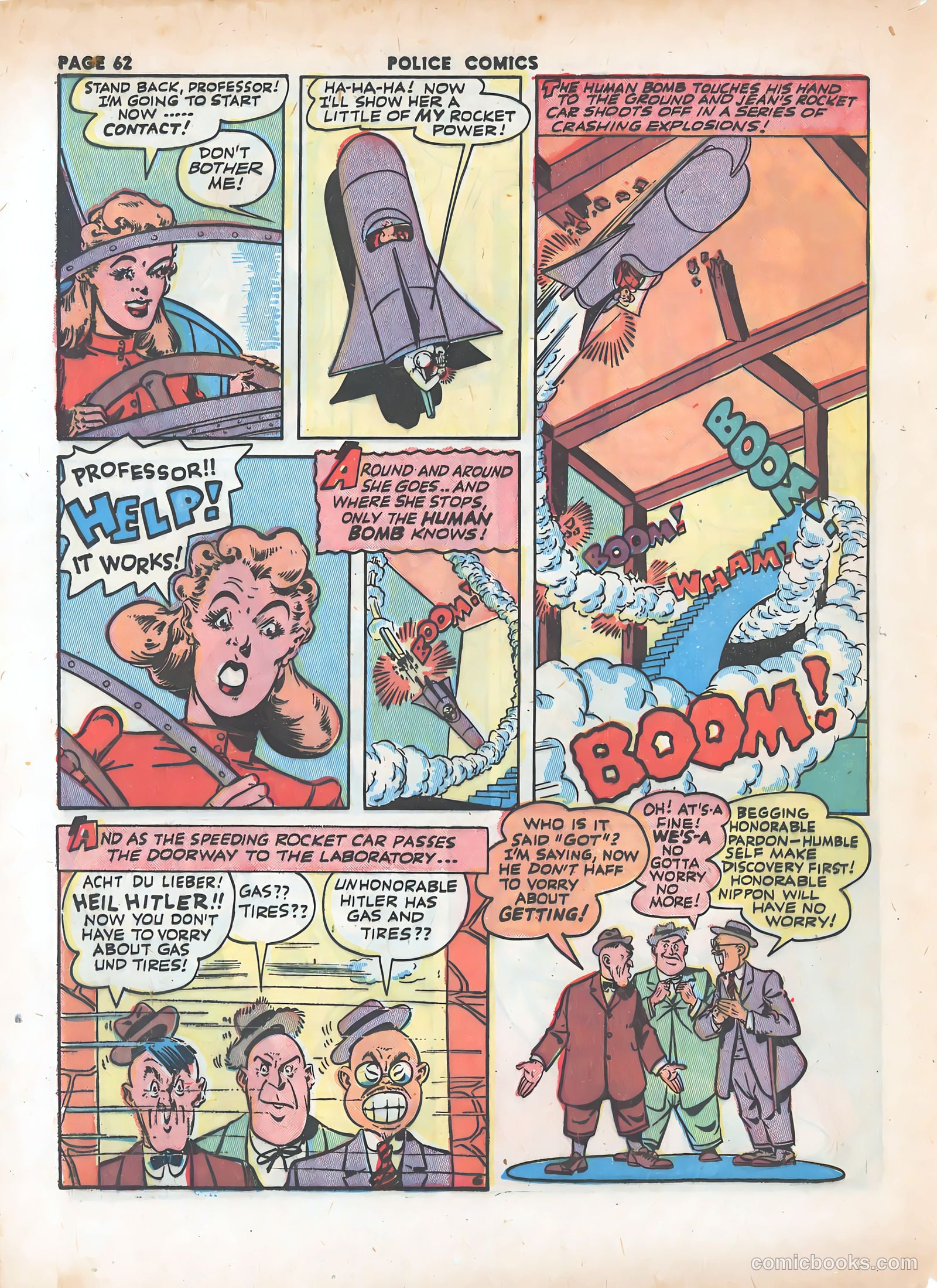 Police Comics #18 — page 64 of 68