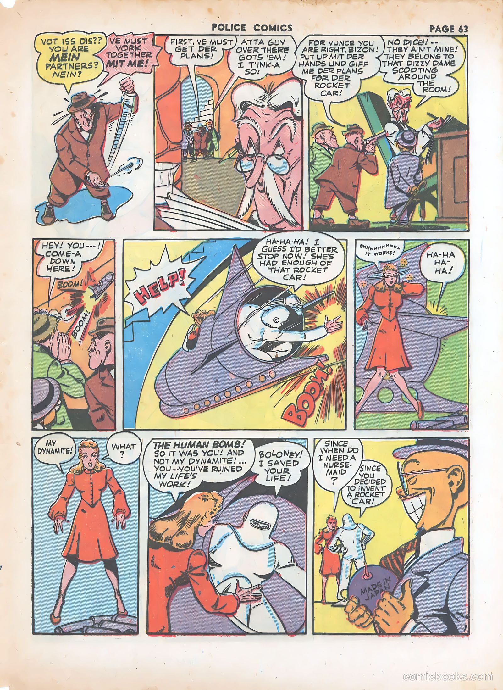 Police Comics #18 — page 65 of 68