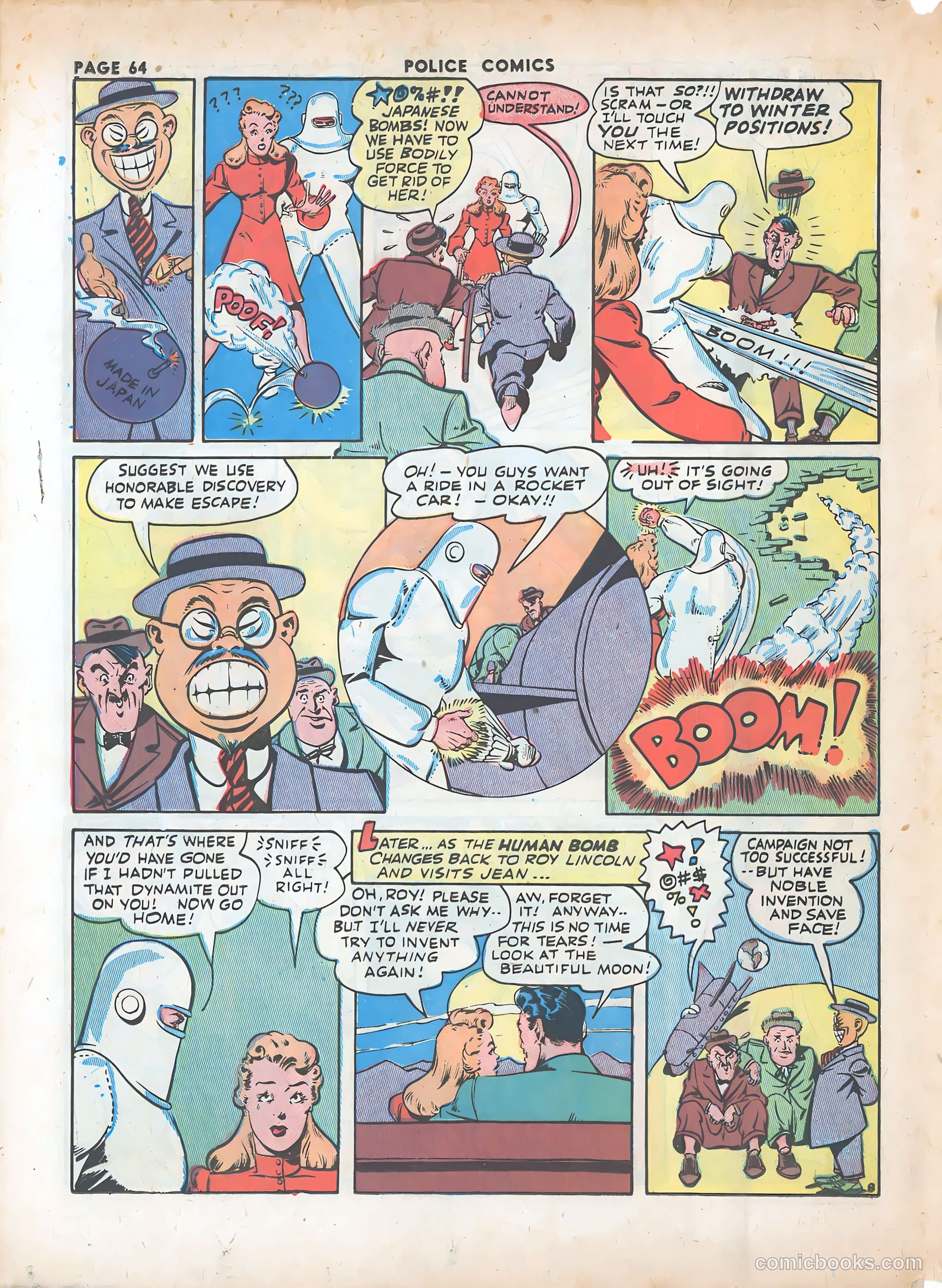 Police Comics #18 — page 66 of 68