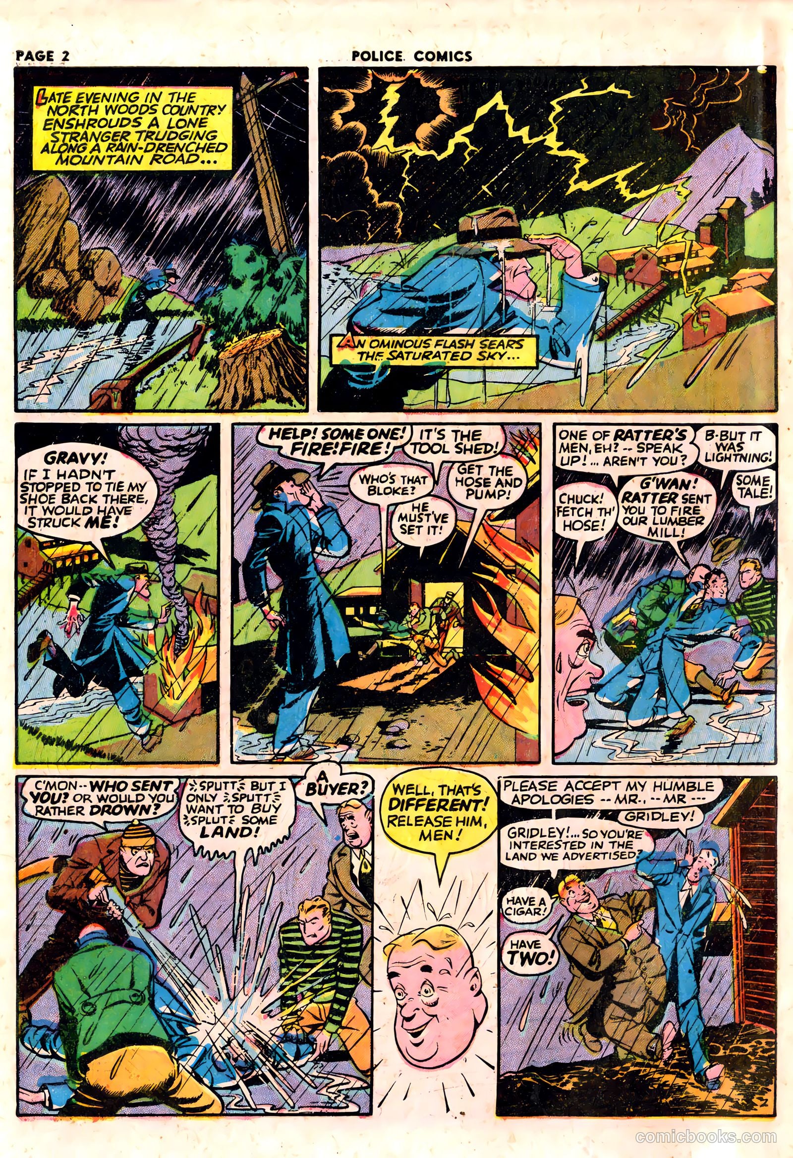 Police Comics #19 — page 4 of 68