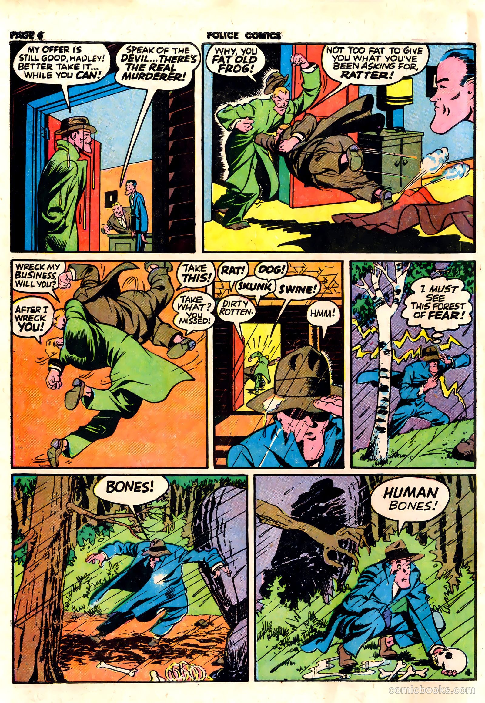 Police Comics #19 — page 6 of 68