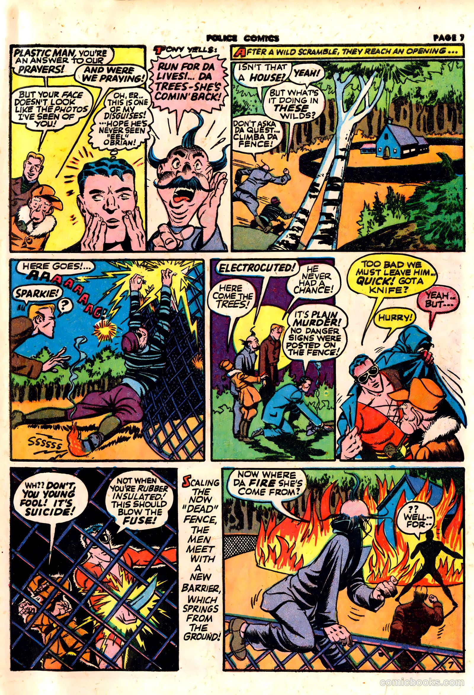 Police Comics #19 — page 9 of 68