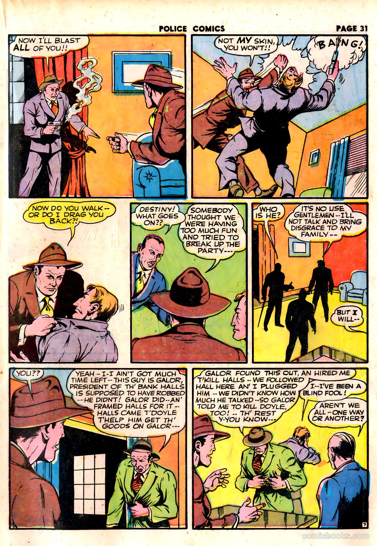 Police Comics #19 — page 33 of 68