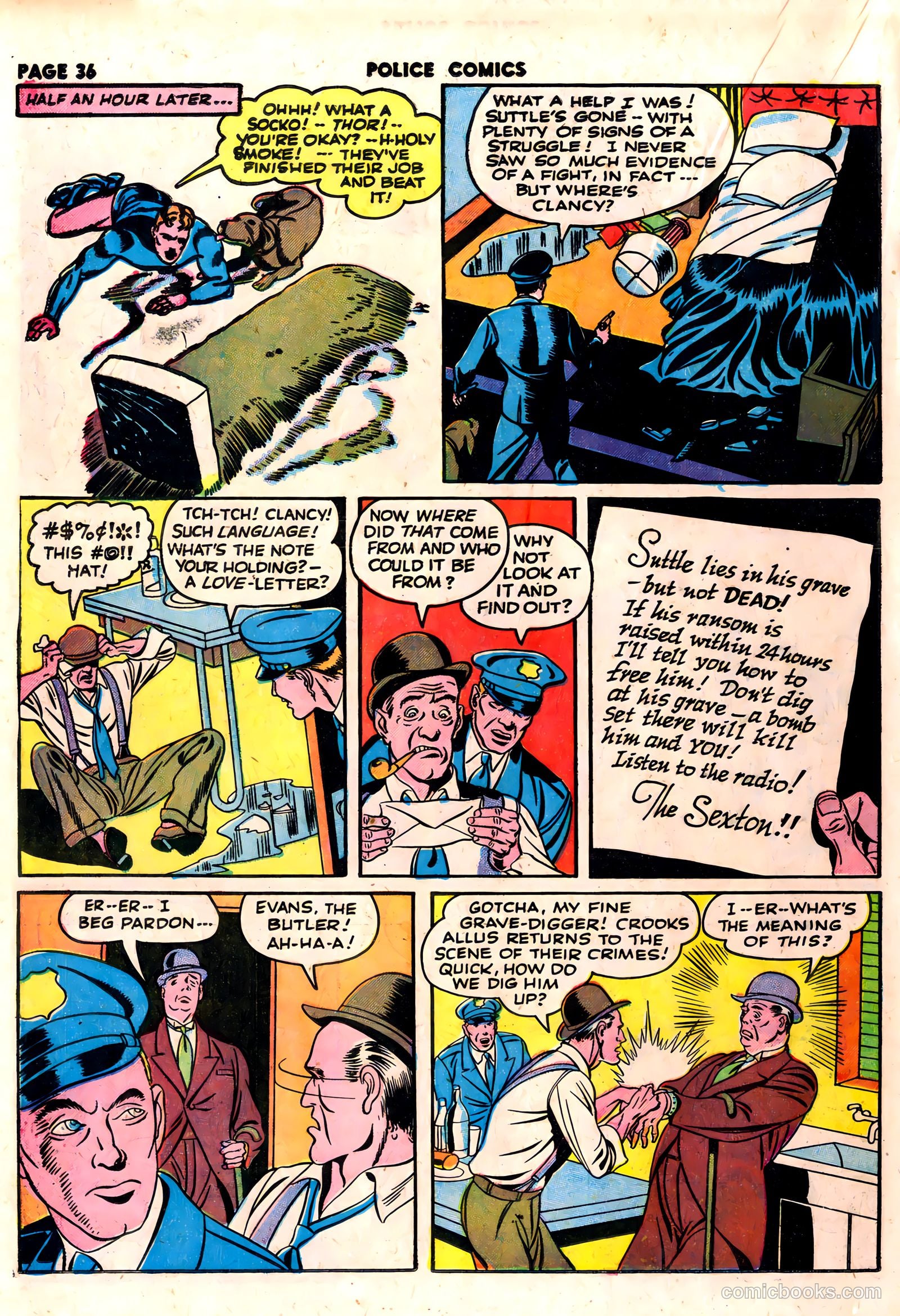 Police Comics #19 — page 38 of 68