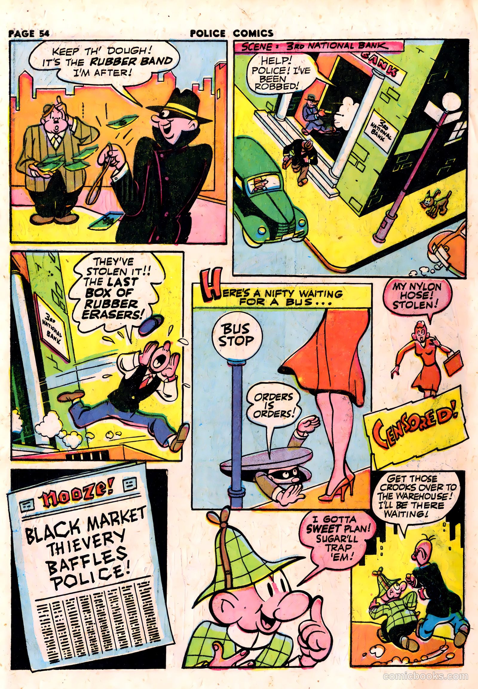 Police Comics #19 — page 56 of 68