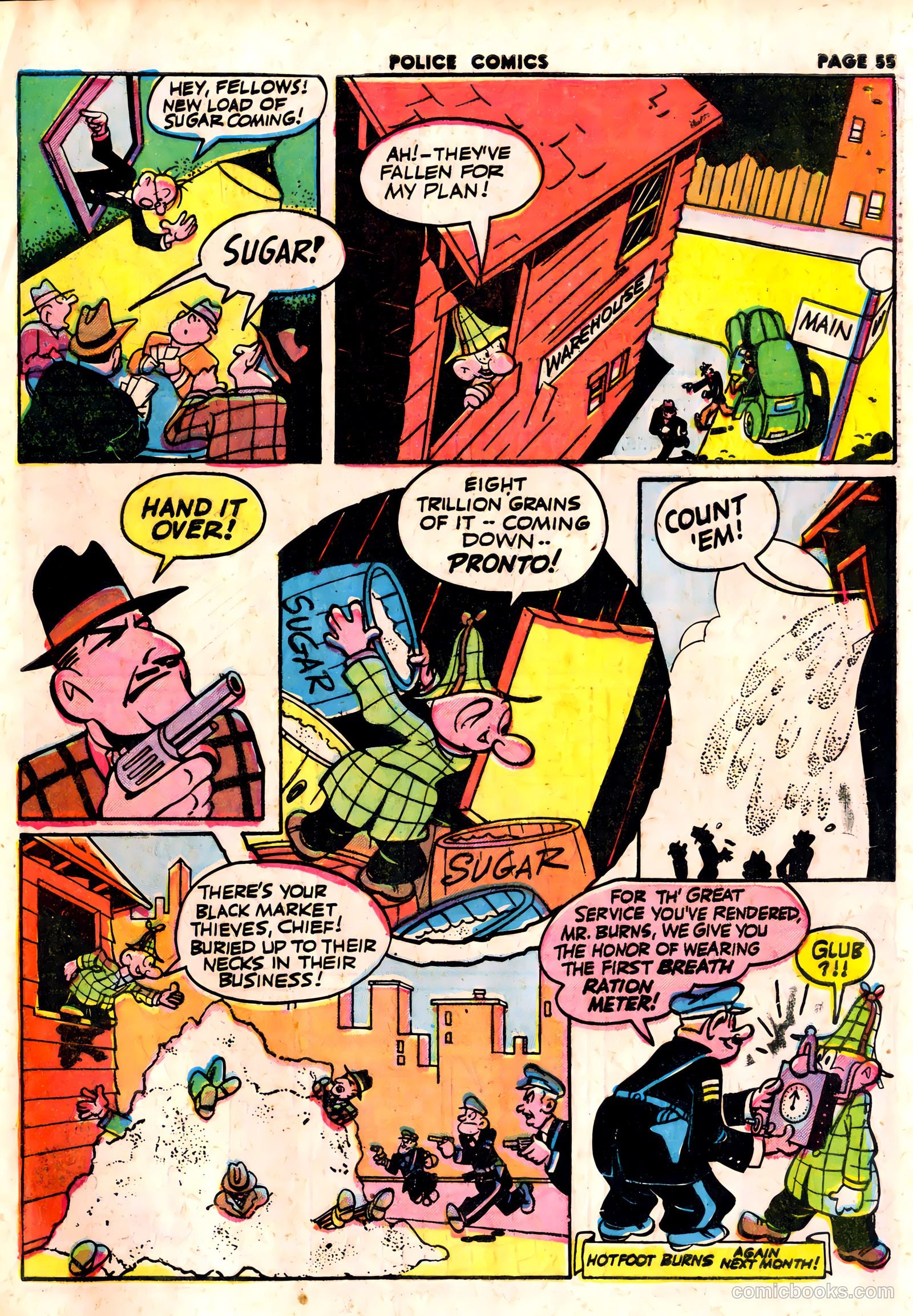 Police Comics #19 — page 57 of 68