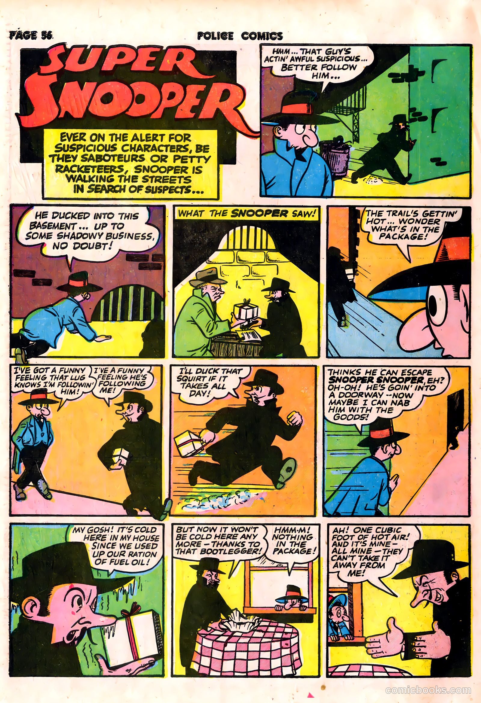 Police Comics #19 — page 58 of 68