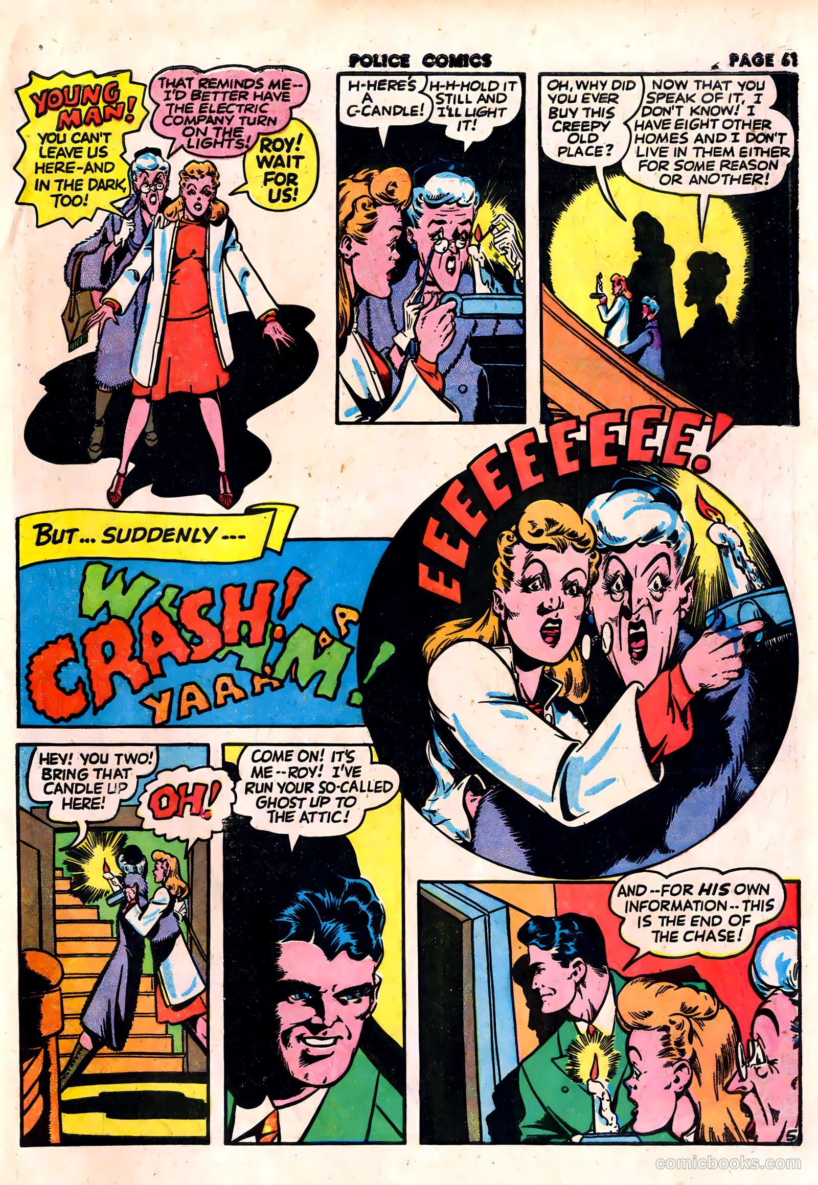 Police Comics #19 — page 63 of 68