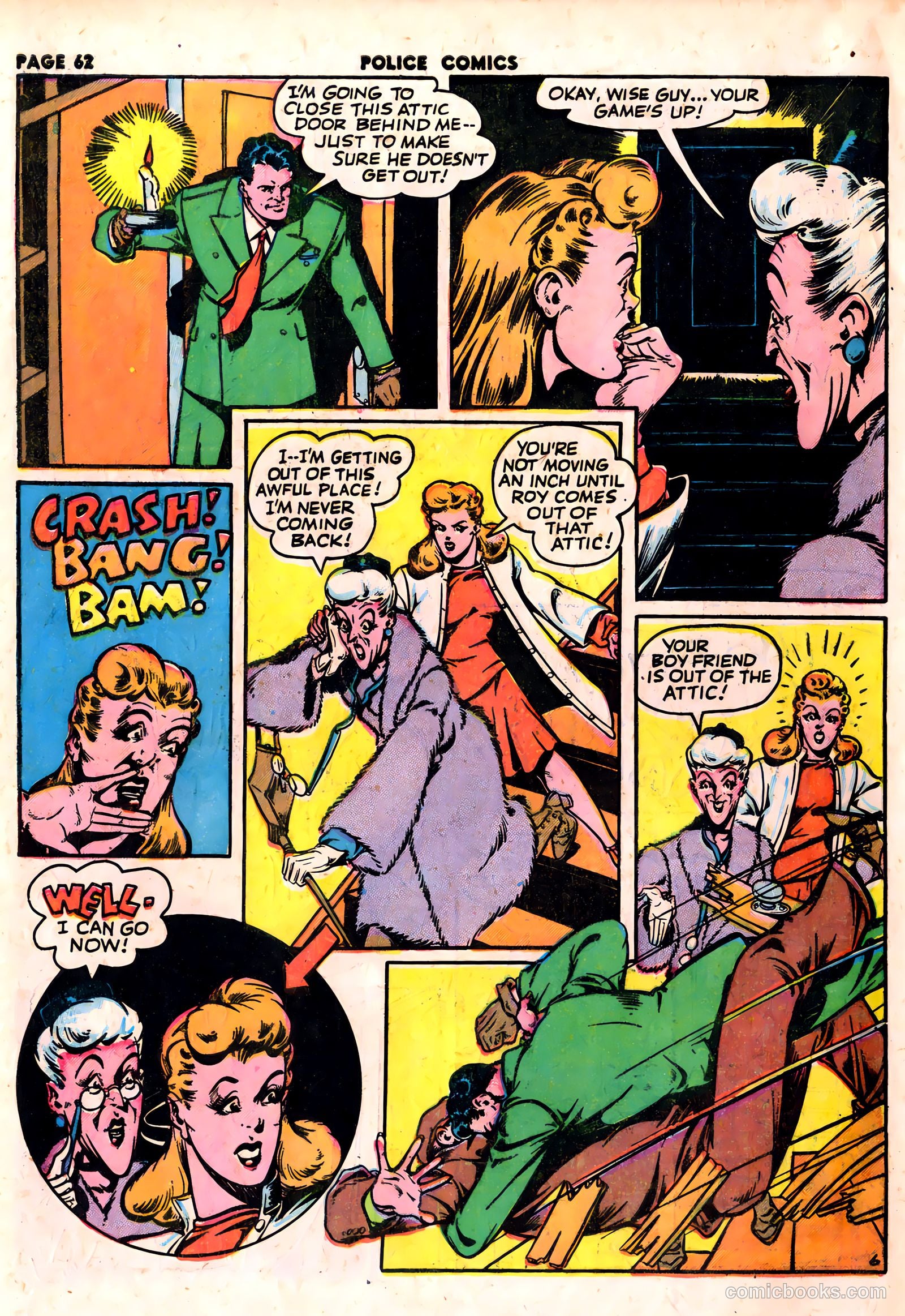 Police Comics #19 — page 64 of 68